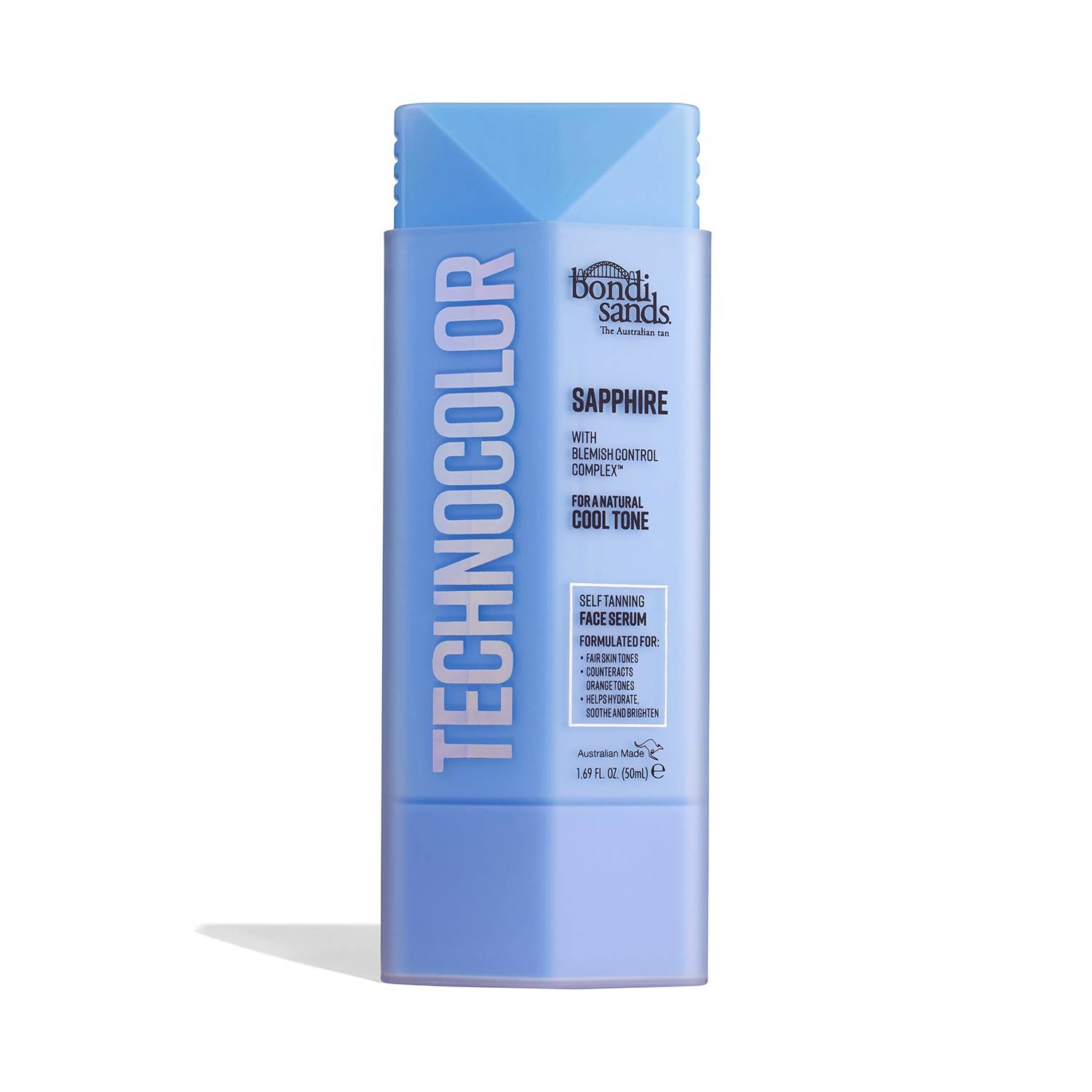 Bondi Sands Technocolor Self Tanning Face Serum 50Ml Sapphire