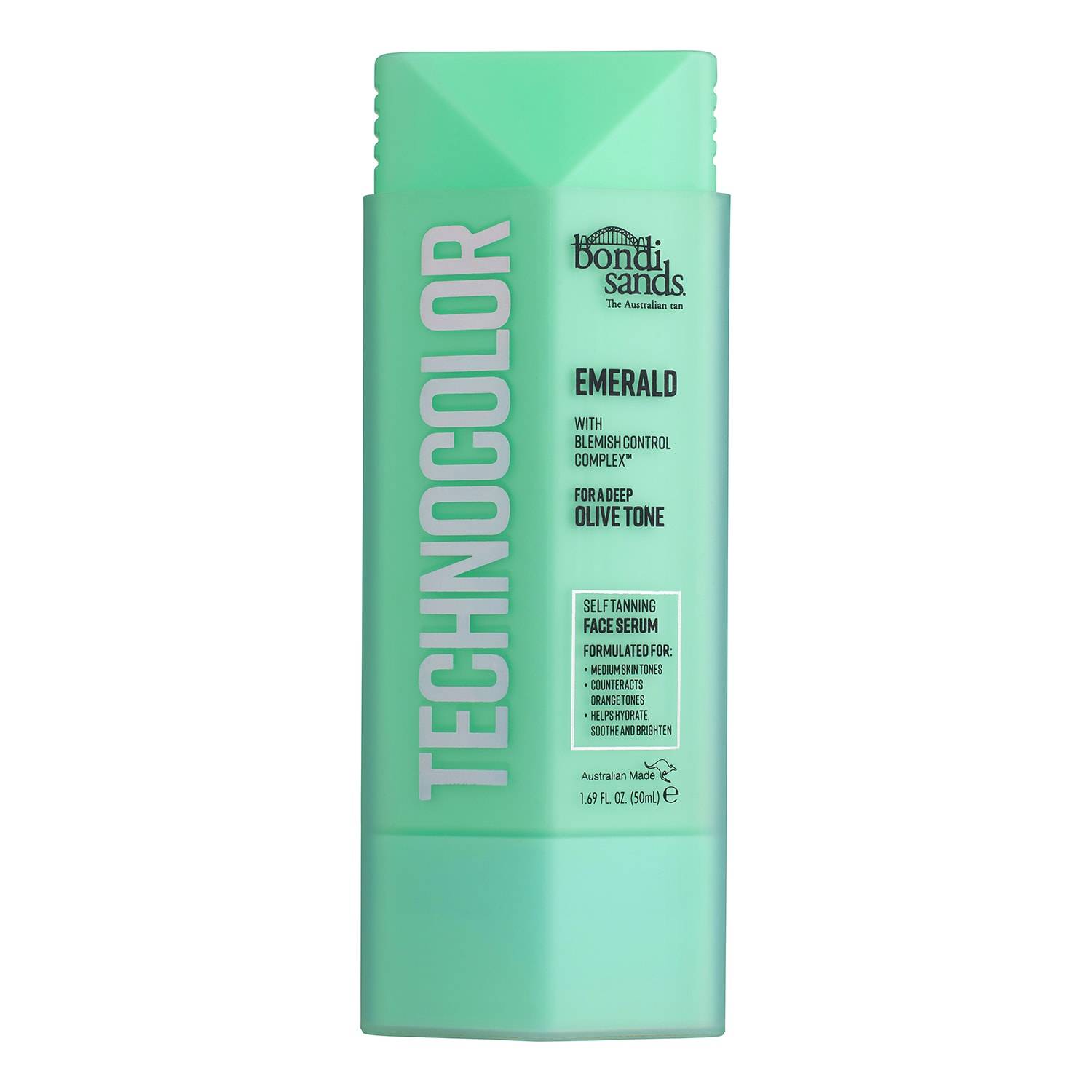 Bondi Sands Technocolor Self Tanning Face Serum 50Ml Emerald