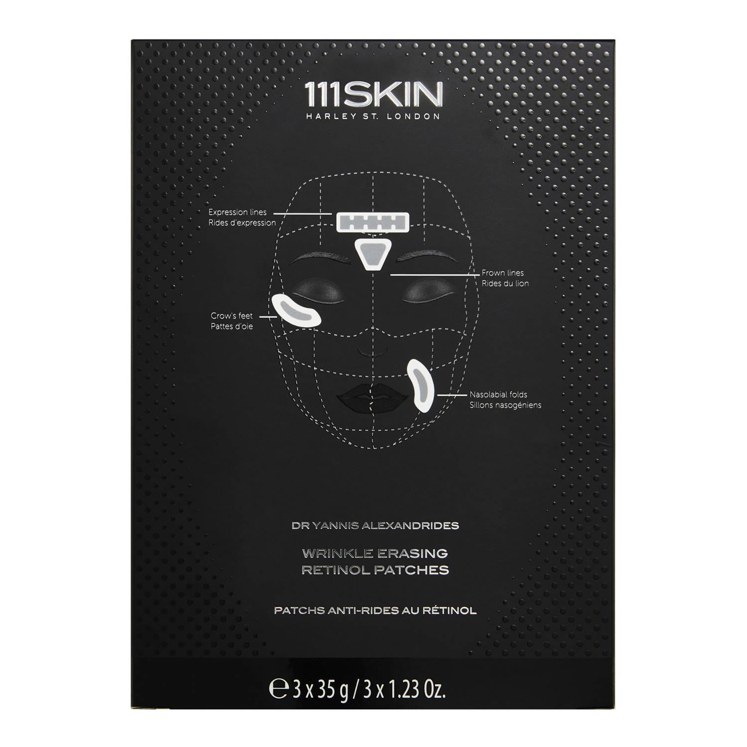 111Skin Wrinkle Erasing Retinol Patches 3X35G