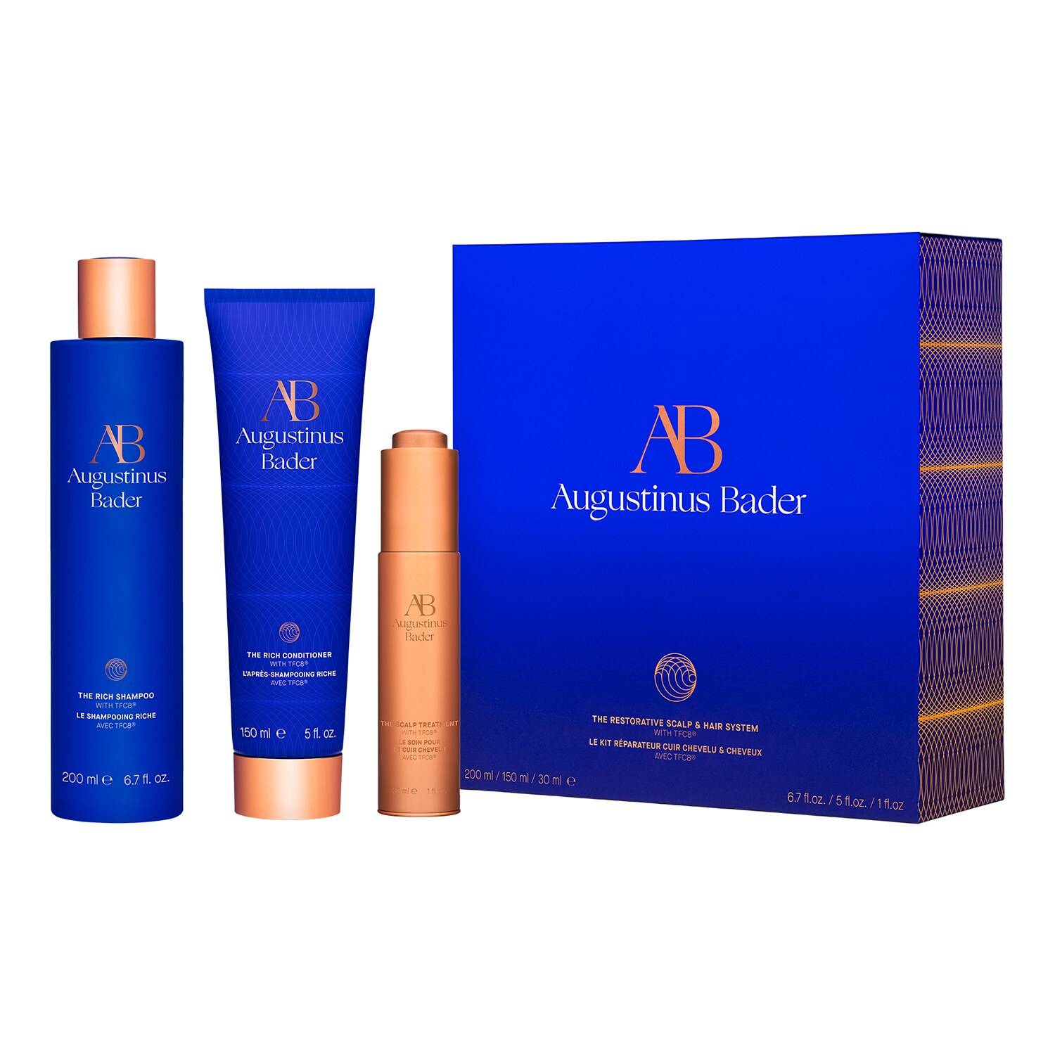 Augustinus Bader The Restorative Scalp & Hair System Set