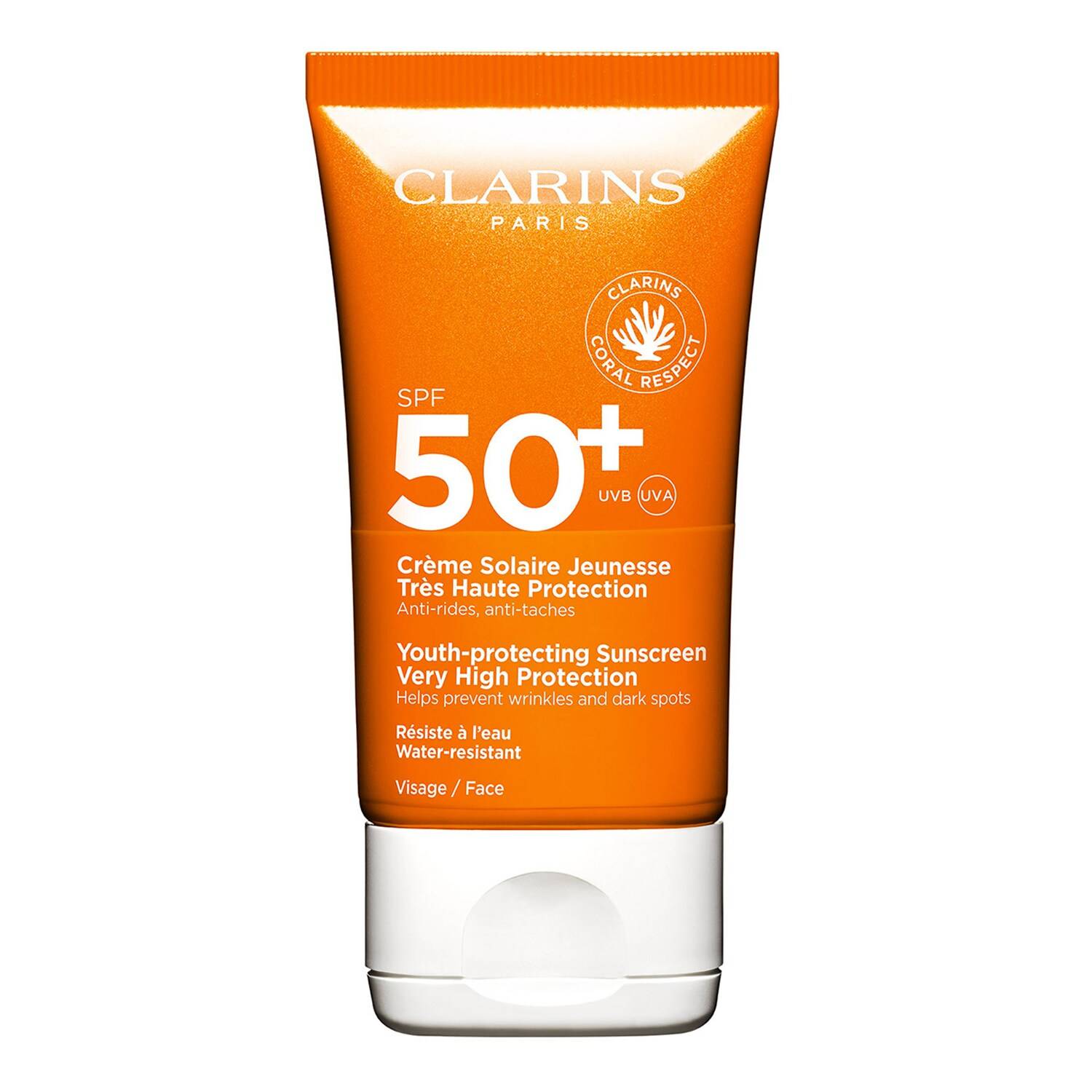 Clarins Youth-Protecting Sunscreen Very High Protection Spf50 50 Ml