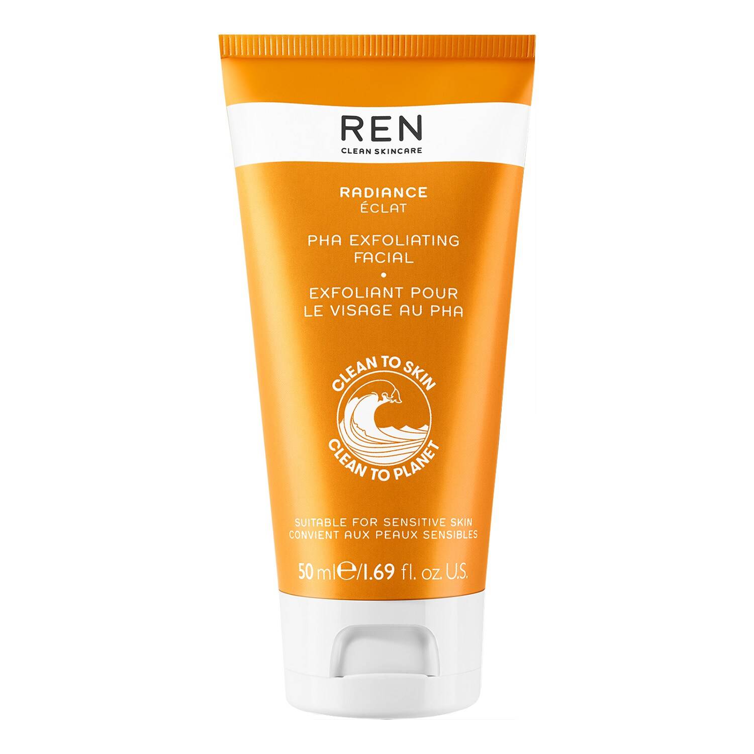 Ren Clean Skincare Radiance Pha Exfoliating Facial 50Ml