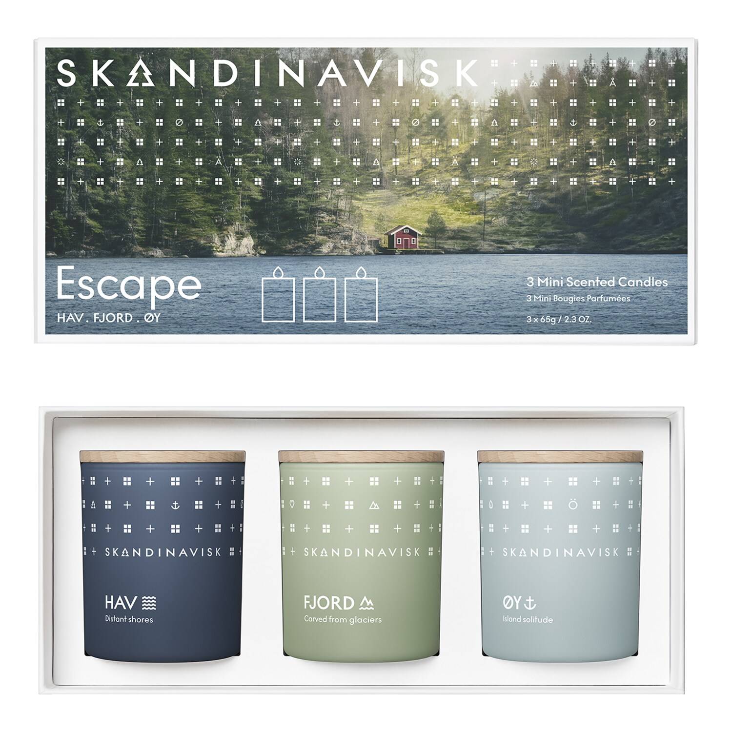 Skandinavisk Escape Candle Giftset