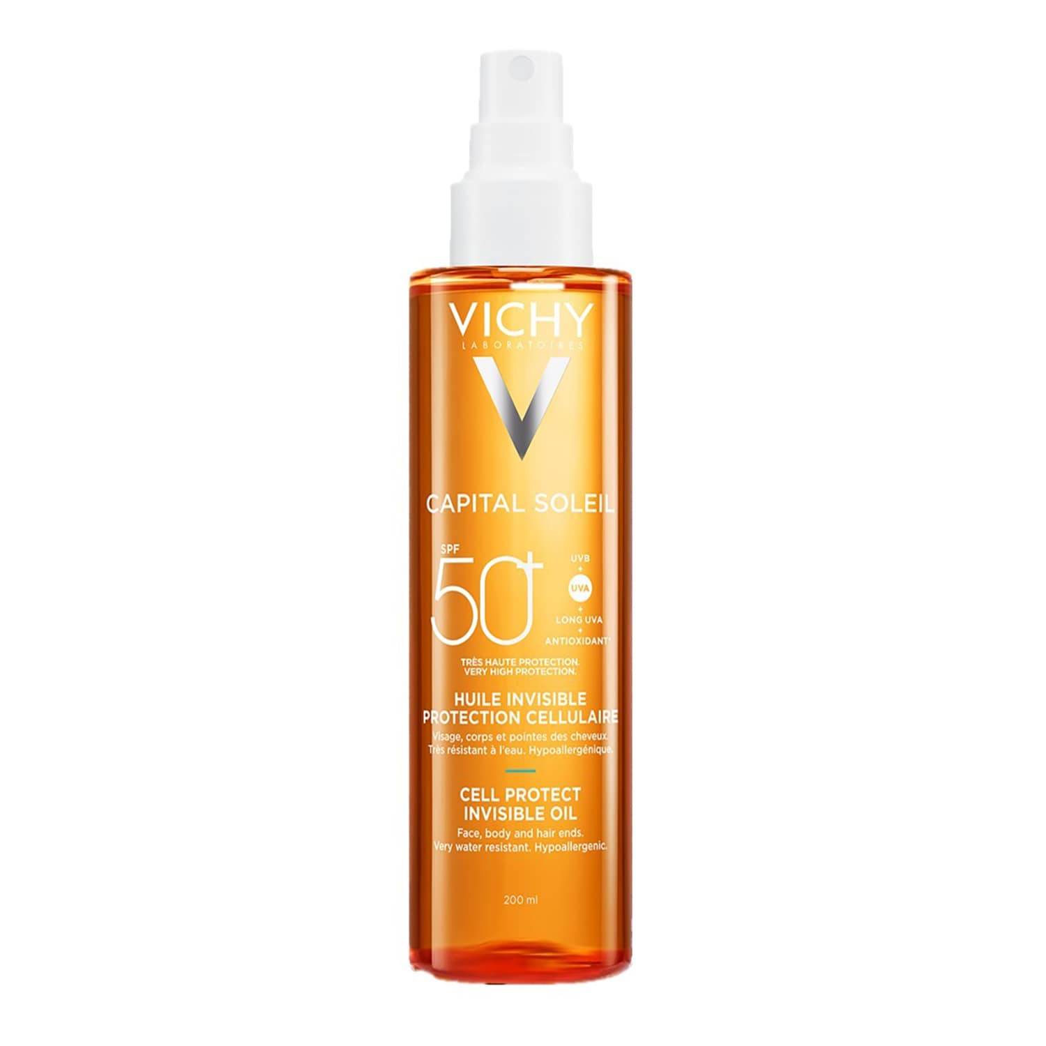 Vichy Capital Soleil Cell Protect Oil Spf50 200Ml