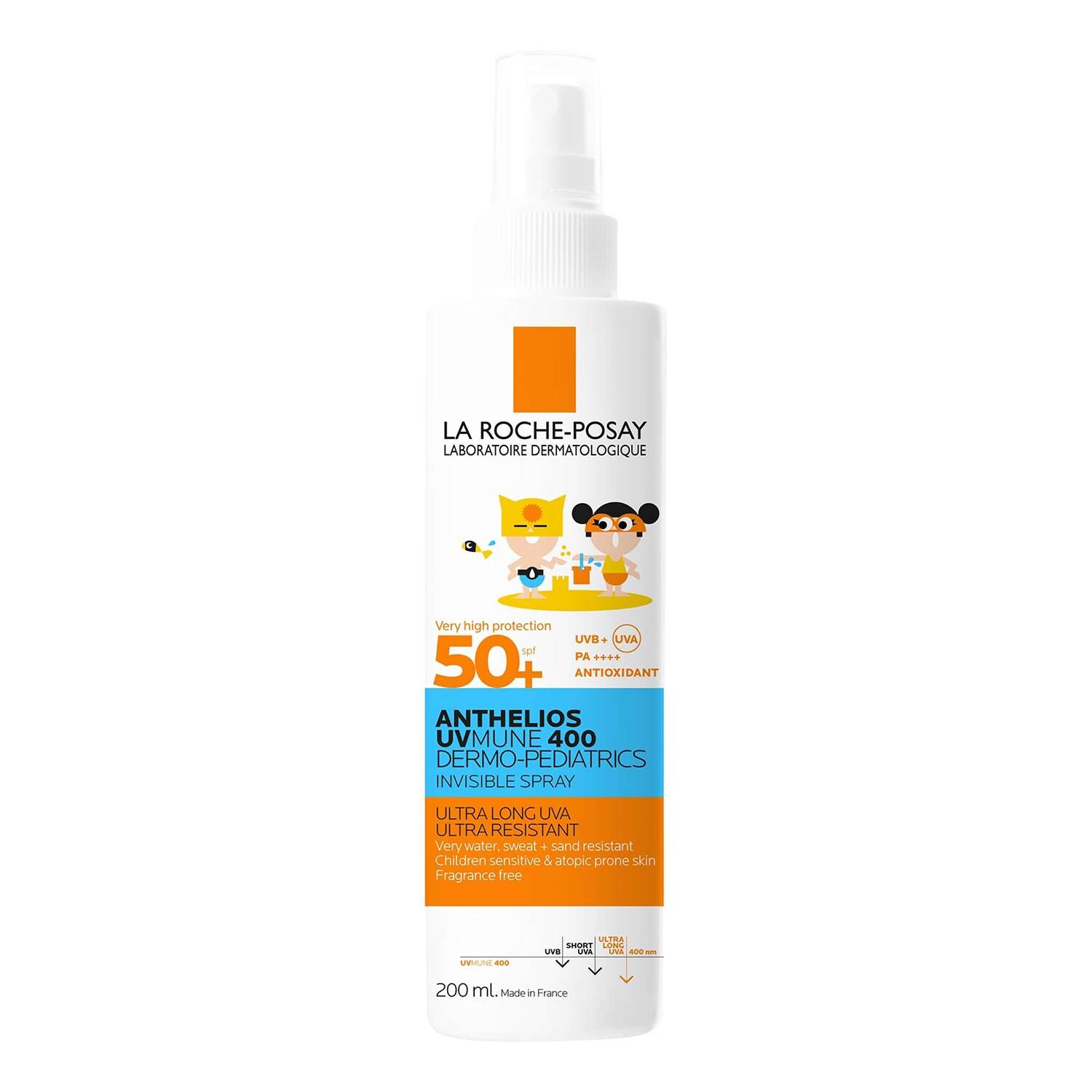 La Roche Posay Anthelios Uv Mune 400 Dermo Pedriatics Invisible Spray Spf50+ 200Ml