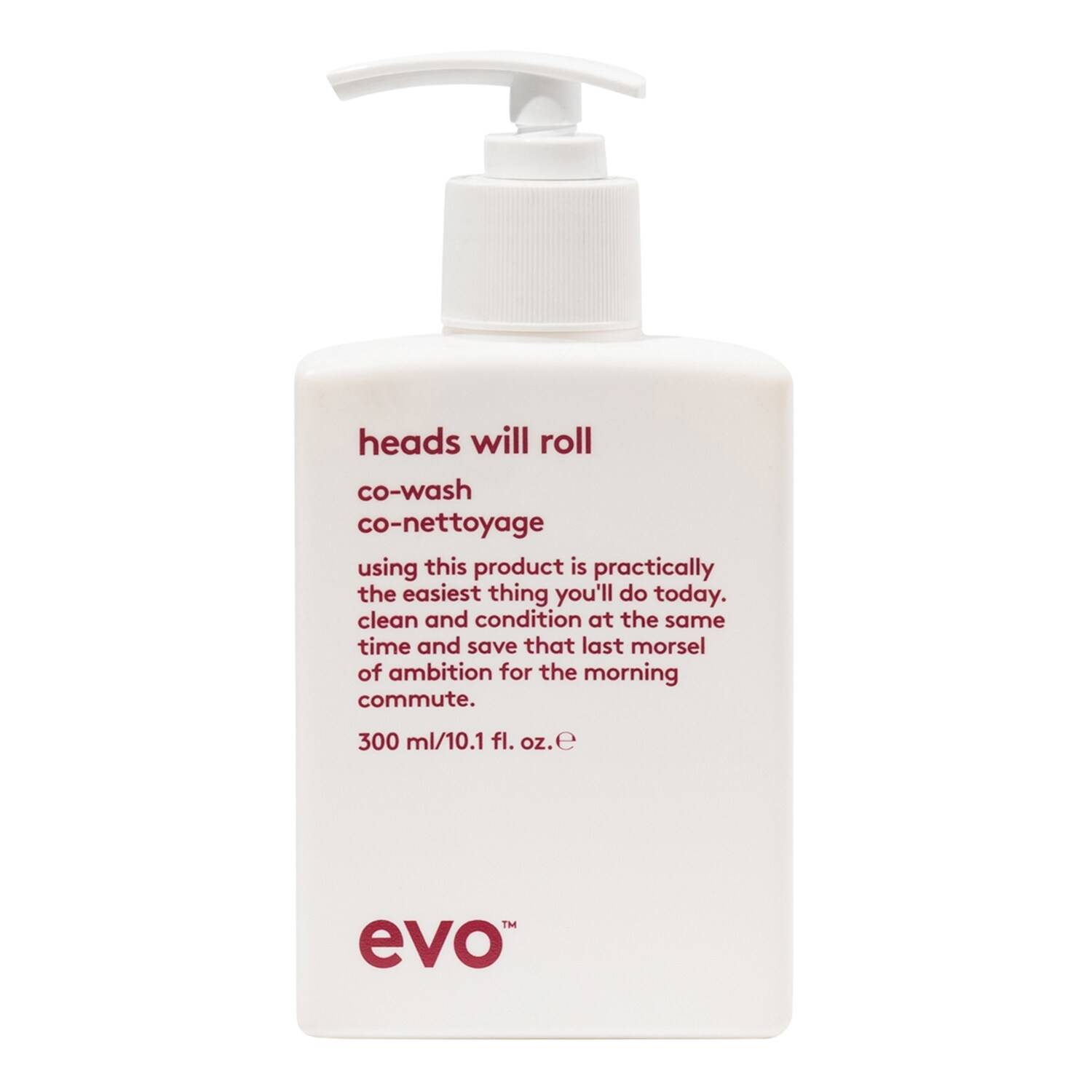 Evo Hair Heads Will Roll Cleansing Conditioner 300Ml