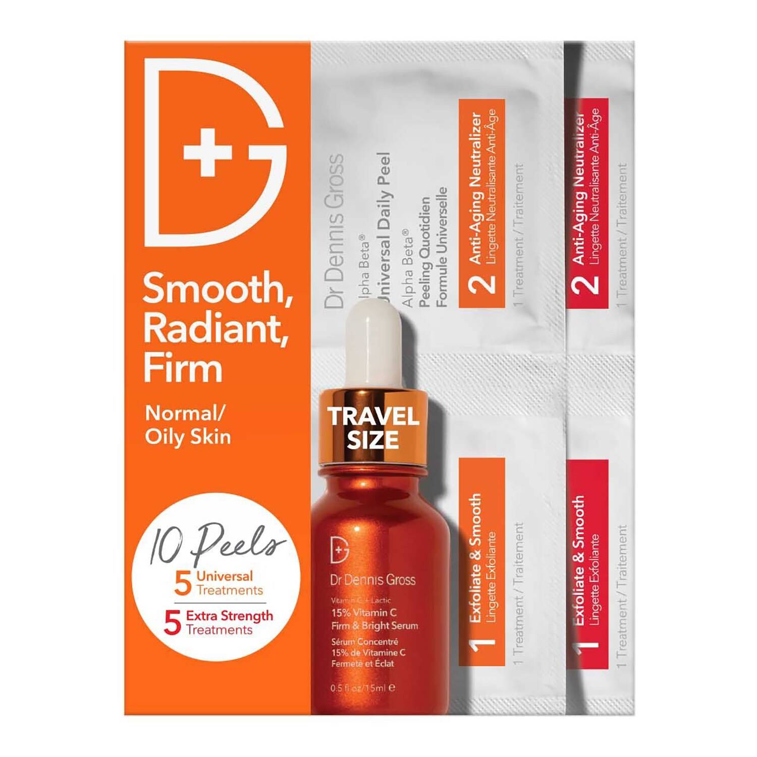 Dr Dennis Gross Smooth, Radiant, Firm Normal/Oily Skin Kit