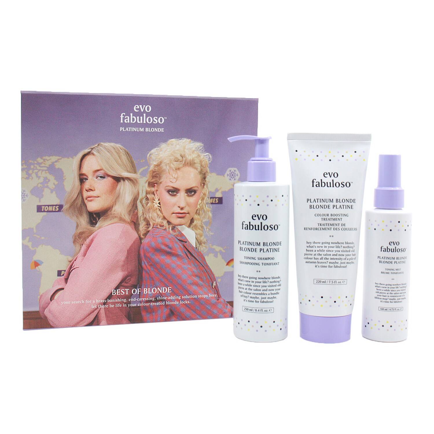 Evo Hair Fabuloso Best Of Blonde Set