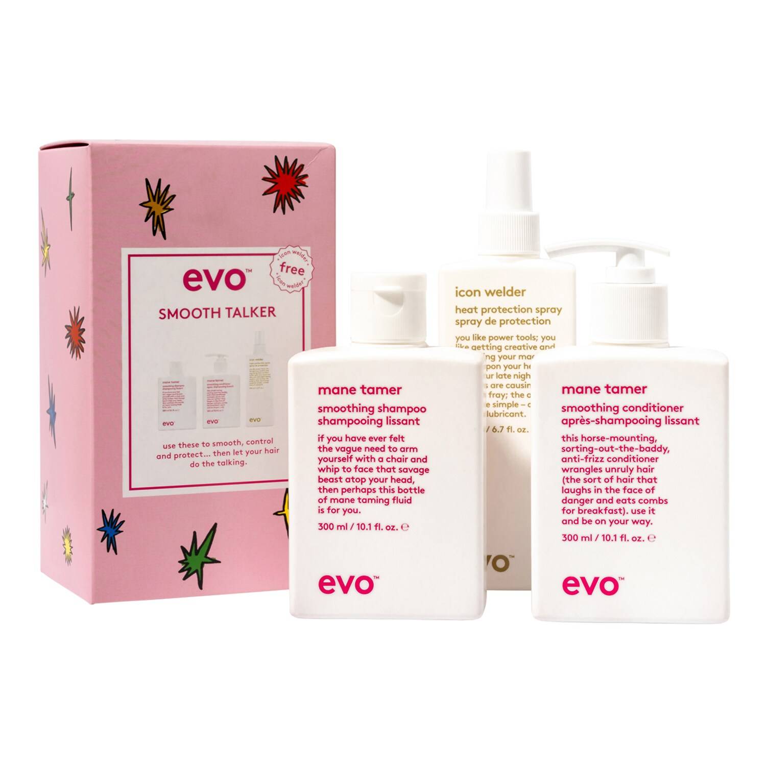 Evo Hair Smooth Talker Set