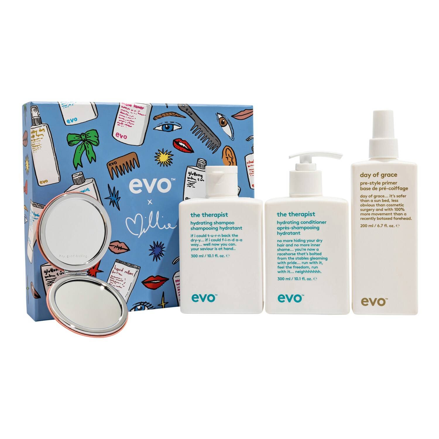 EVO HAIR Mirror Mirror Hydrate Set