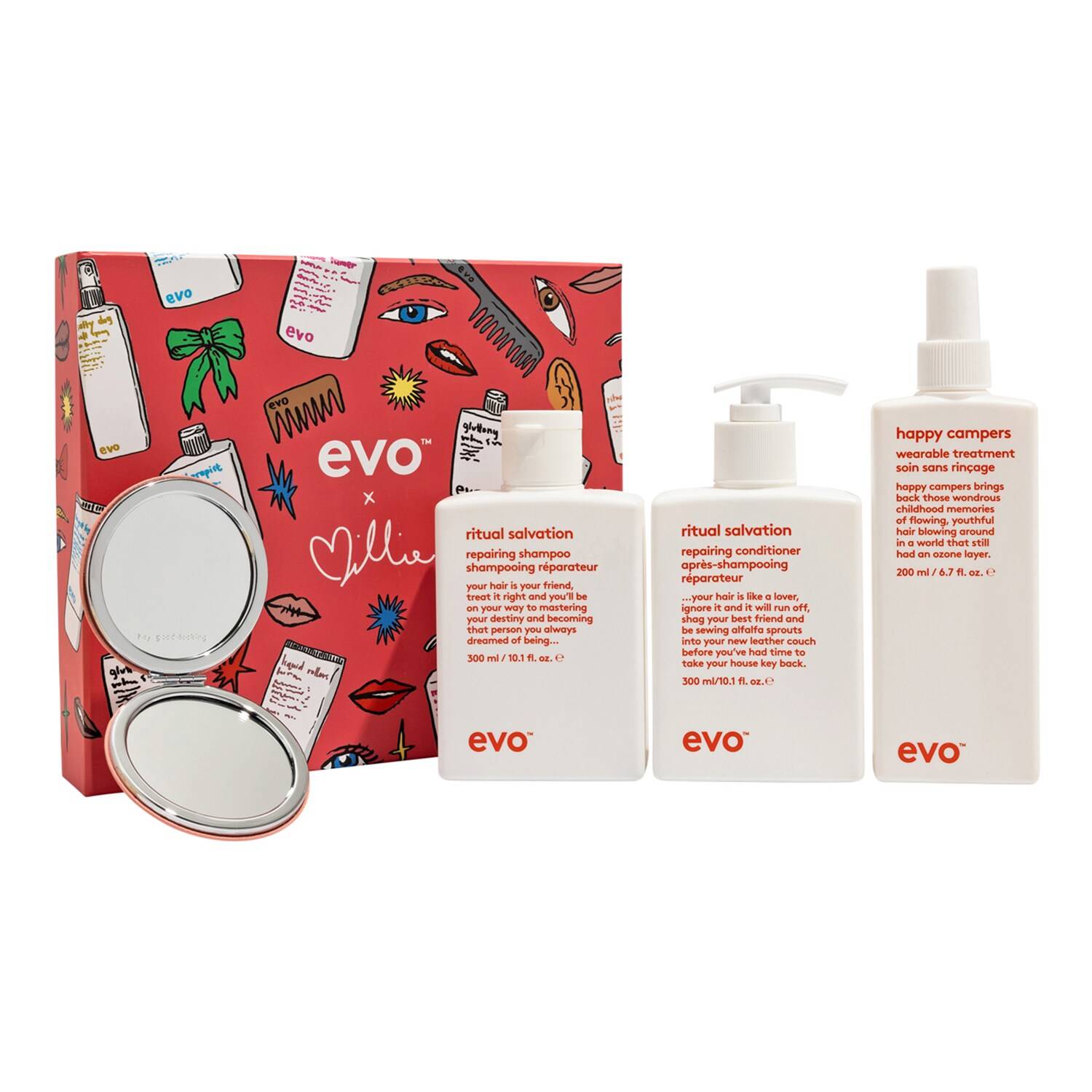 EVO HAIR Mirror Mirror Repair Set