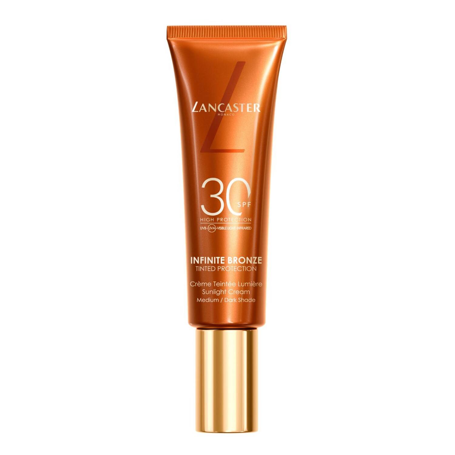 Lancaster Infinite Bronze Sunlight Cream Spf30 50 Ml (Medium/Dark Shade)