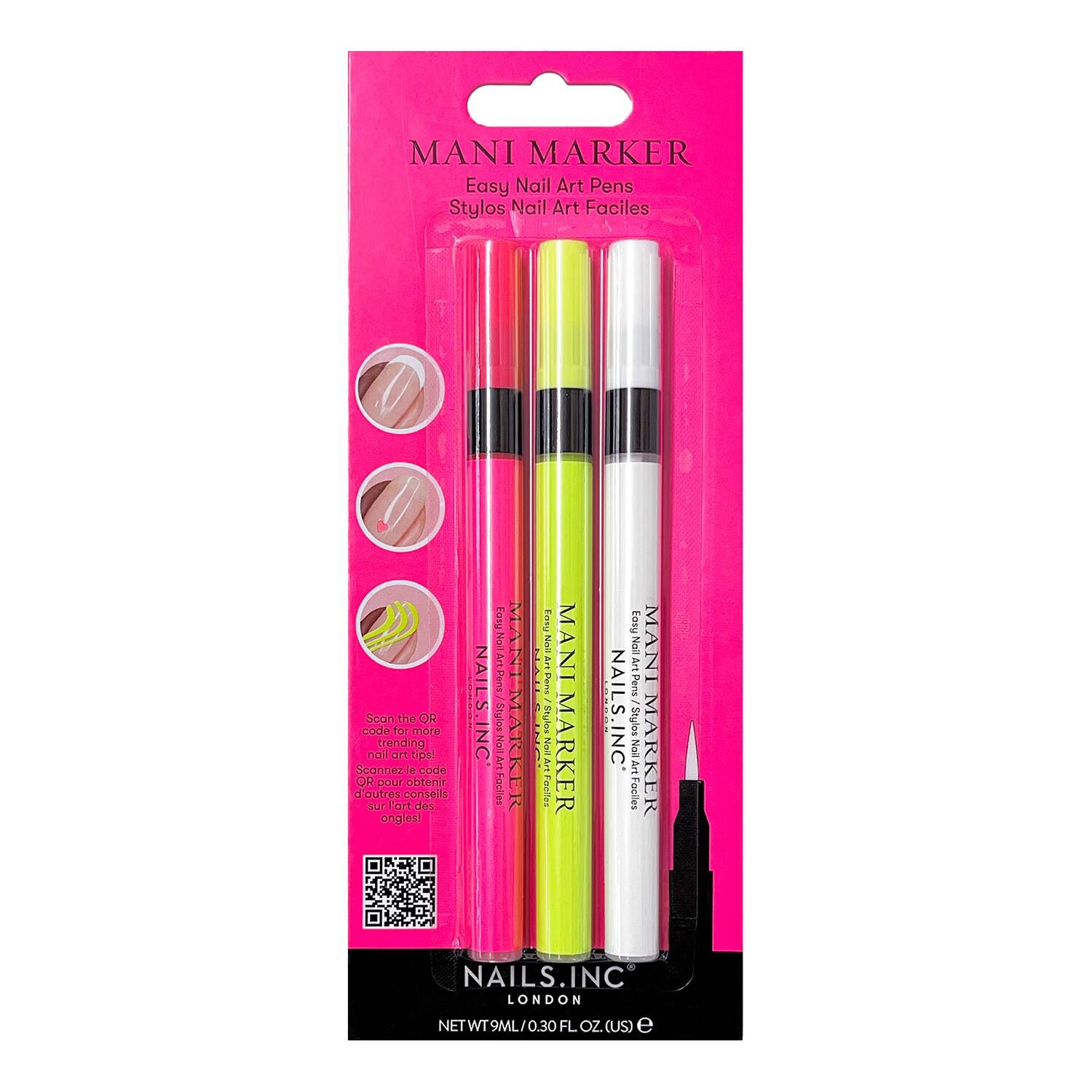 Nails Inc Neon Mani Marker Trio