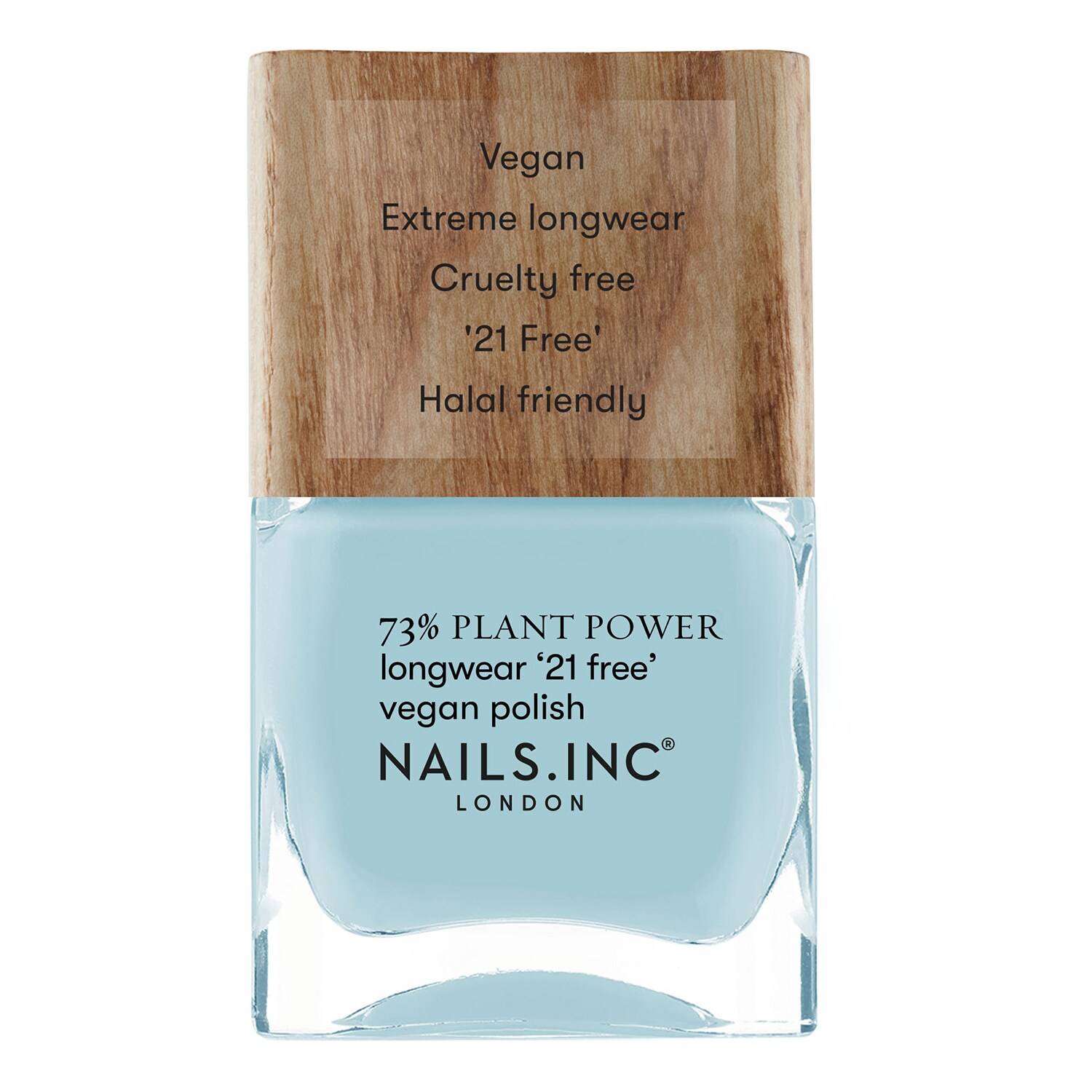 NAILS INC Plant Power Vegan Nail Polish 14ml Sky's My Limit