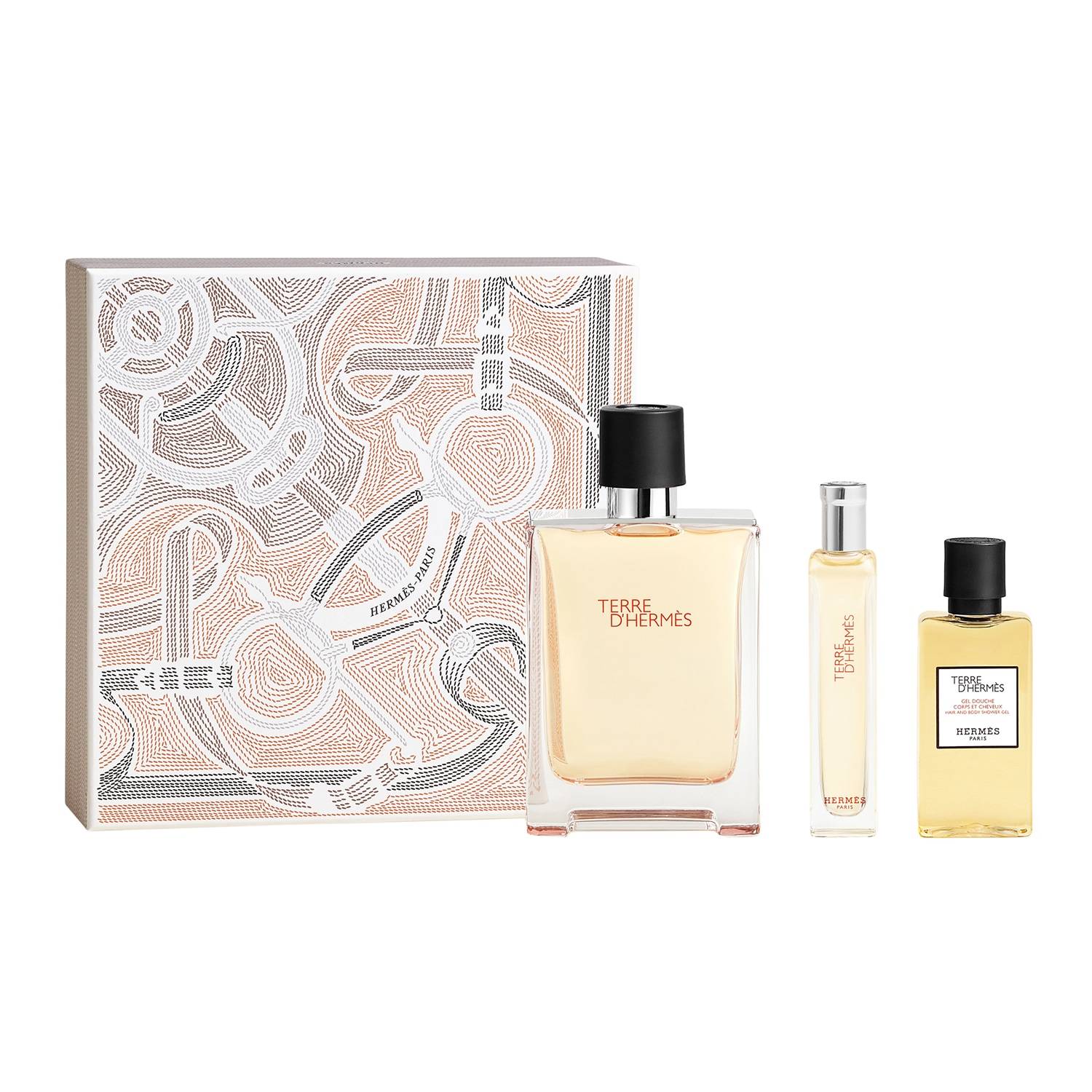 Hermès Terre D'Hermès - Coffret Eau De Toilette Coff 100Ml+ 15Ml + 40Ml