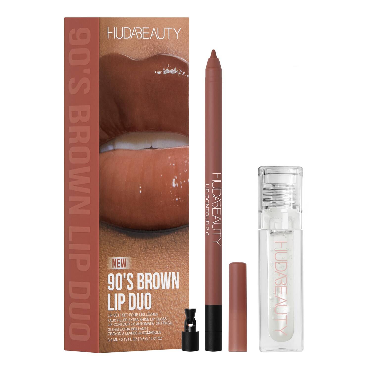 Huda Beauty 90S Brown Lip Duo