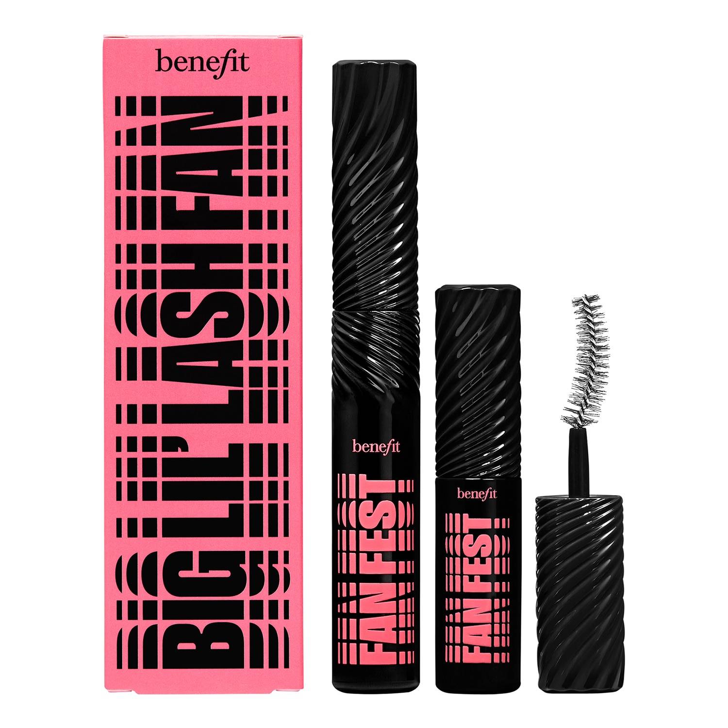 Benefit Cosmetics Big Lil Lash Fan 2024 Fan Fest Mascara Booster Set Fan Fest