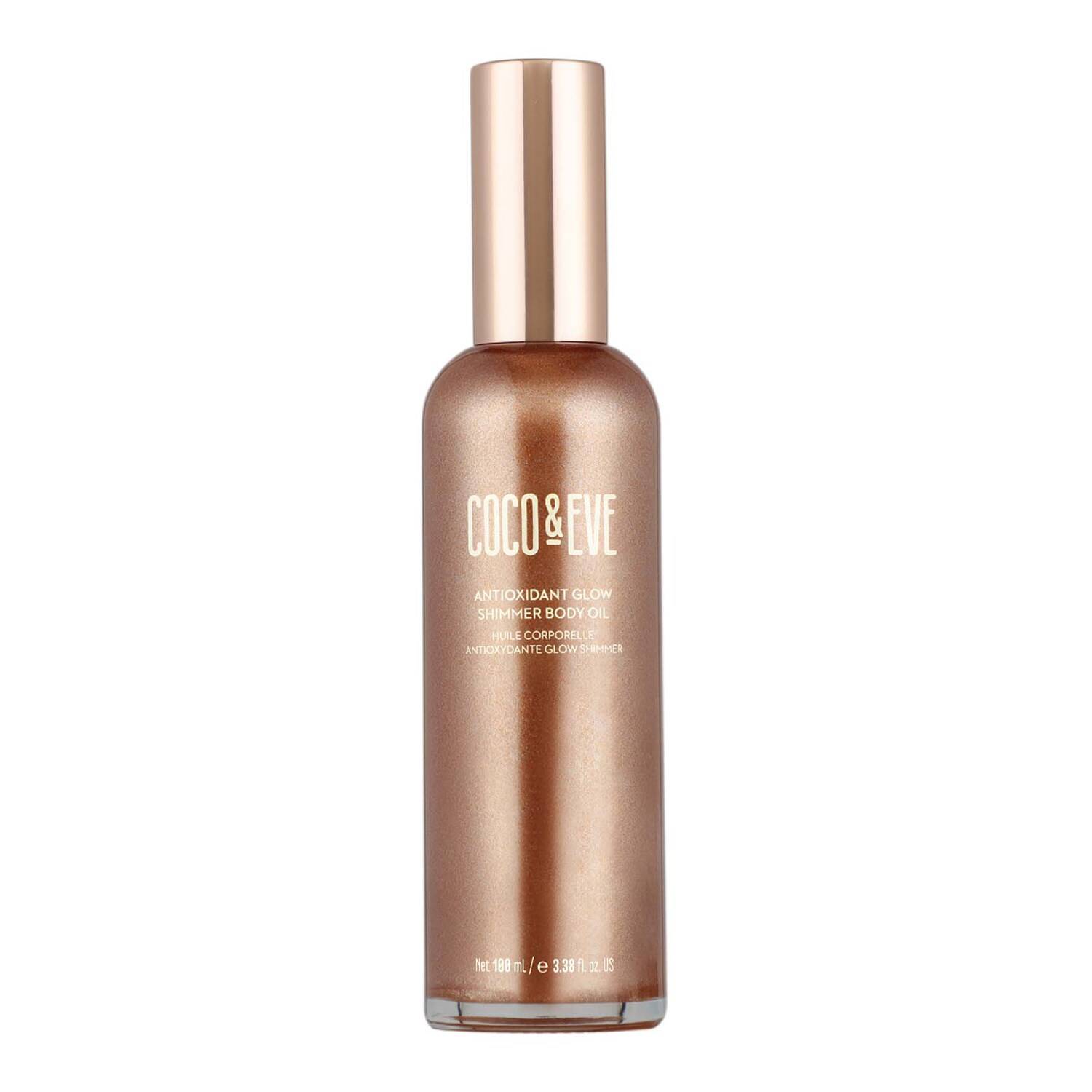 COCO & EVE Sunny Honey Antioxidant Glow Shimmer Body Oil 100ml