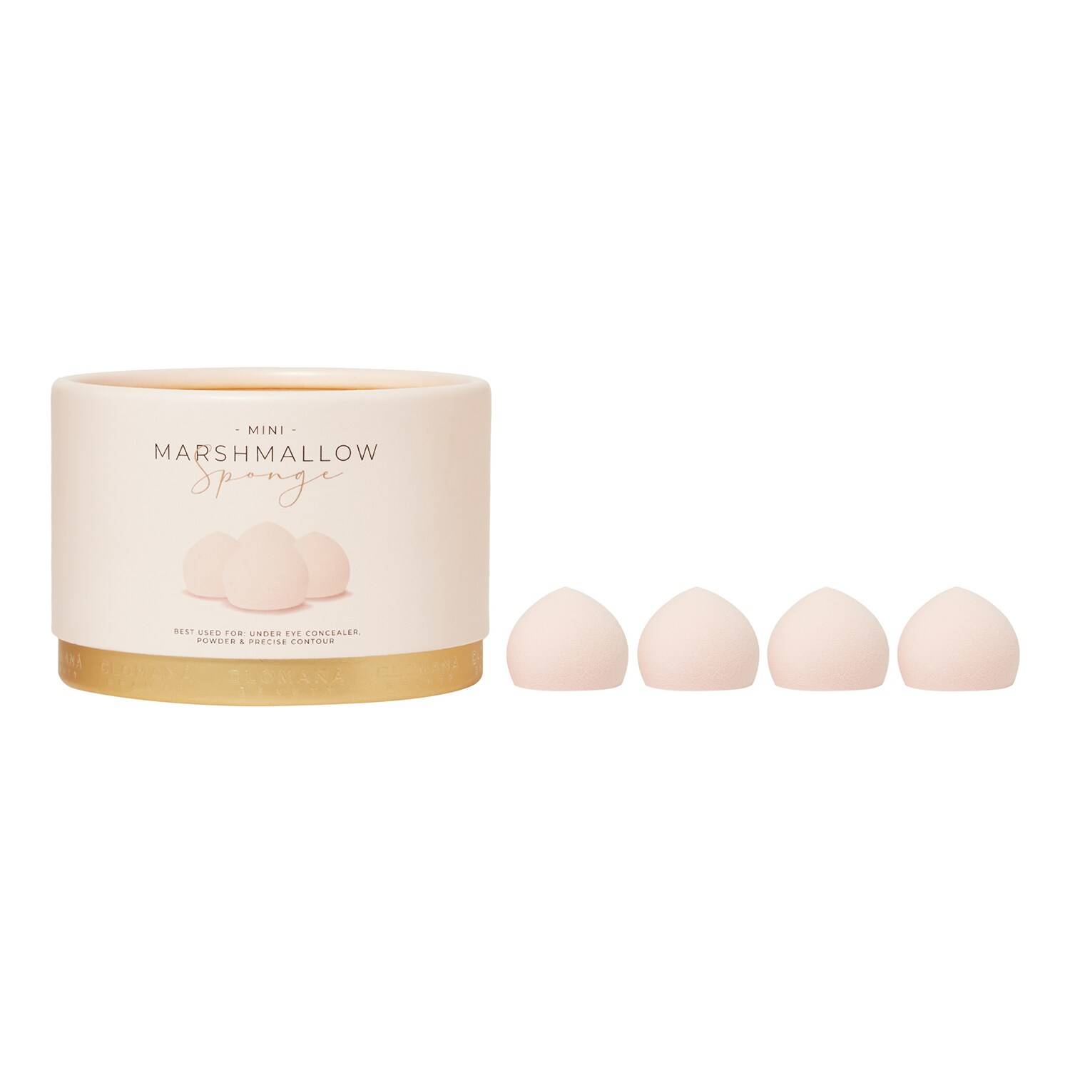 Clomana Beauty Mini Marshmallow Sponge Set