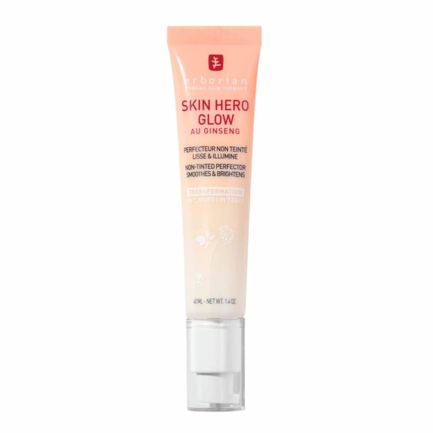 Erborian Skin Hero Glow - Non-Tinted Skin Perfector + 7-Day(5) Radiance Booster 40Ml
