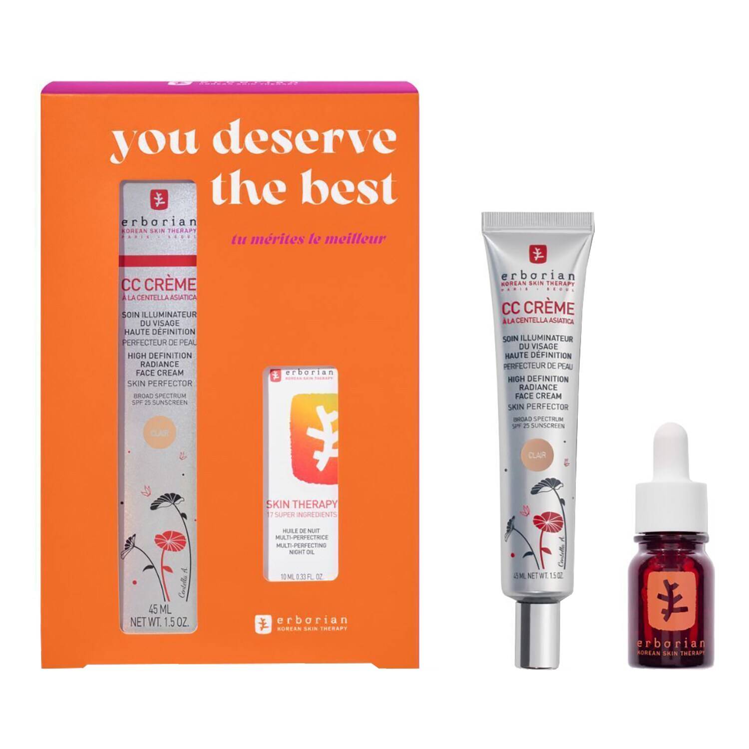 ERBORIAN You Deserve The Best - Skincare set Clair