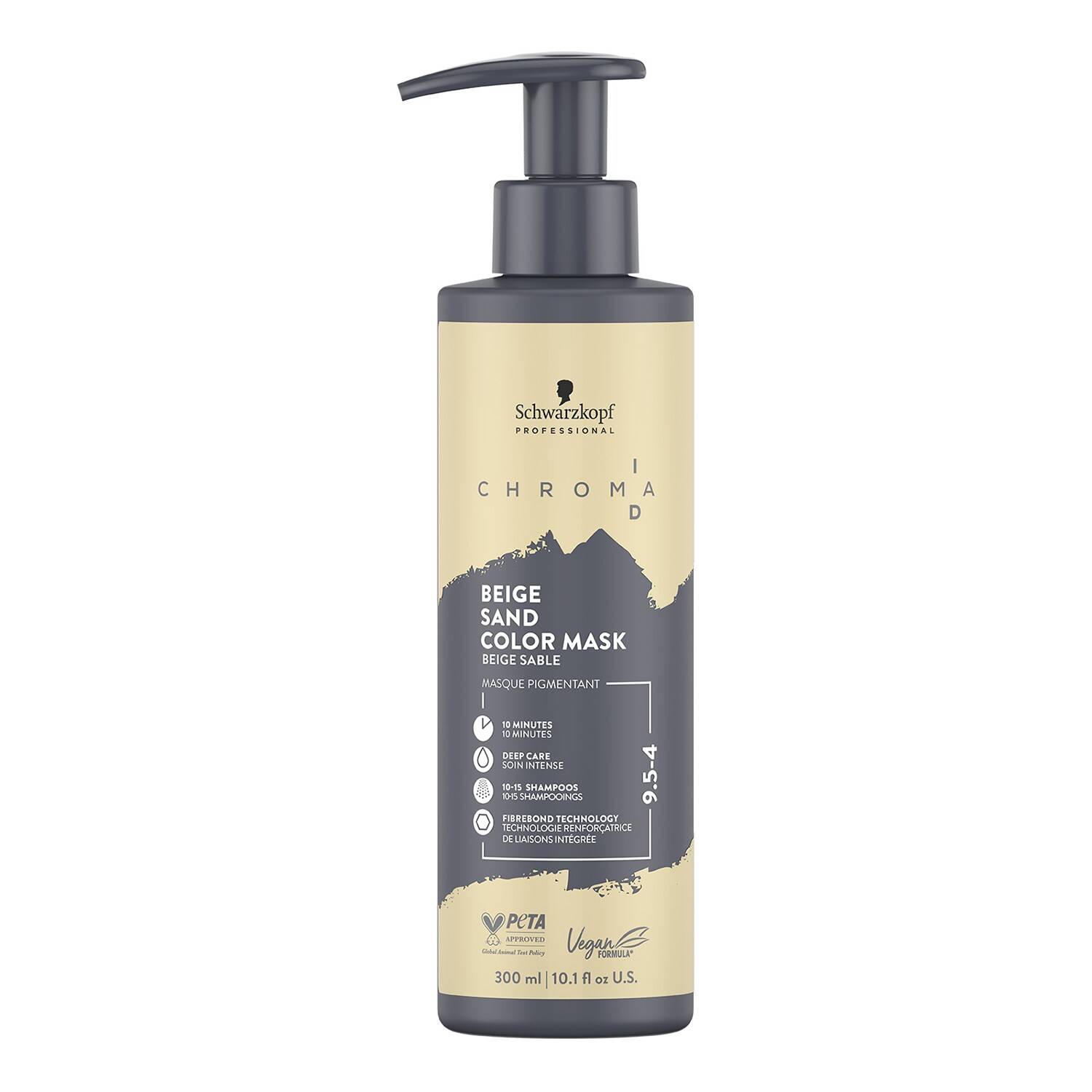 Schwarzkopf Professional Chroma Id Hair Colour Mask 300Ml Beige Sand