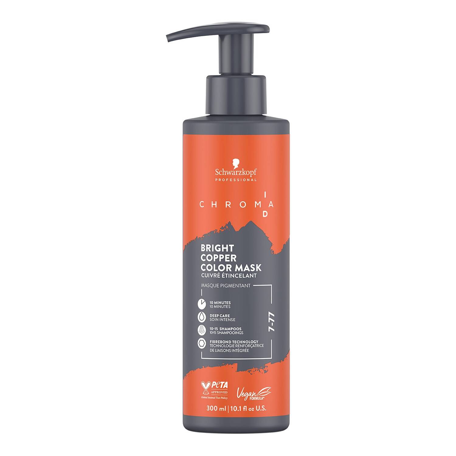 Schwarzkopf Professional Chroma Id Hair Colour Mask 300Ml Bright Copper