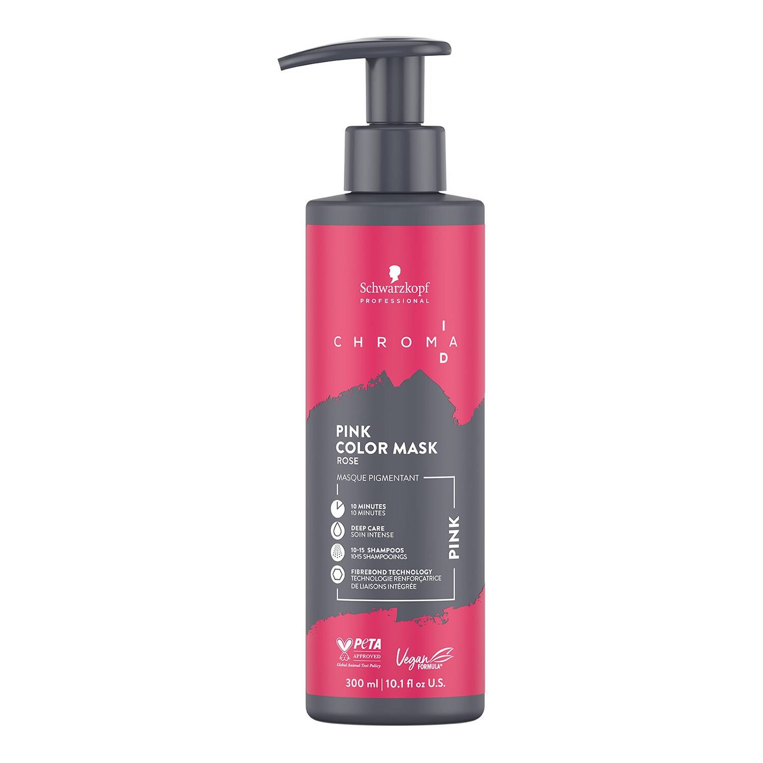 Schwarzkopf Professional Chroma Id Hair Colour Mask 300Ml Pink