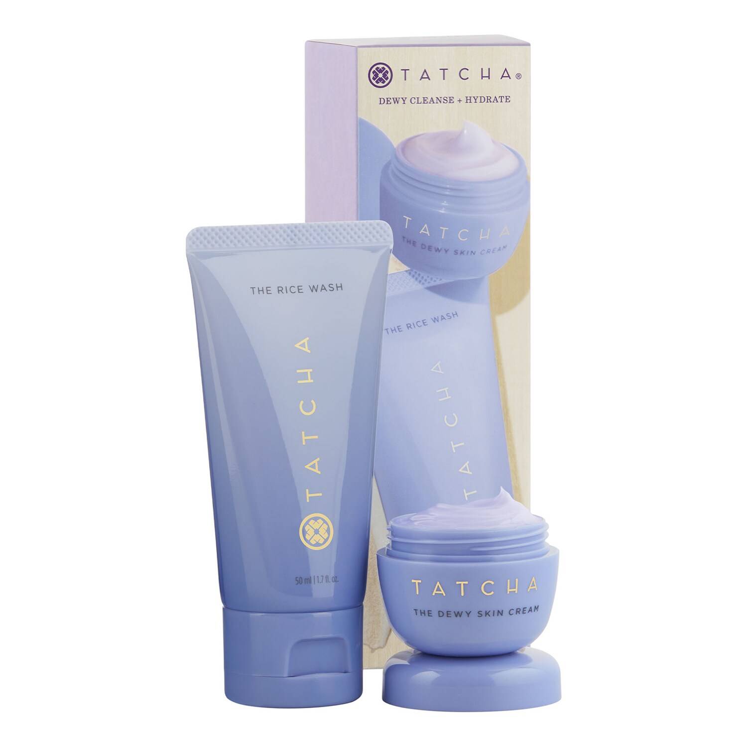 Tatcha Beauty On The Fly Cleanse + Hydrate