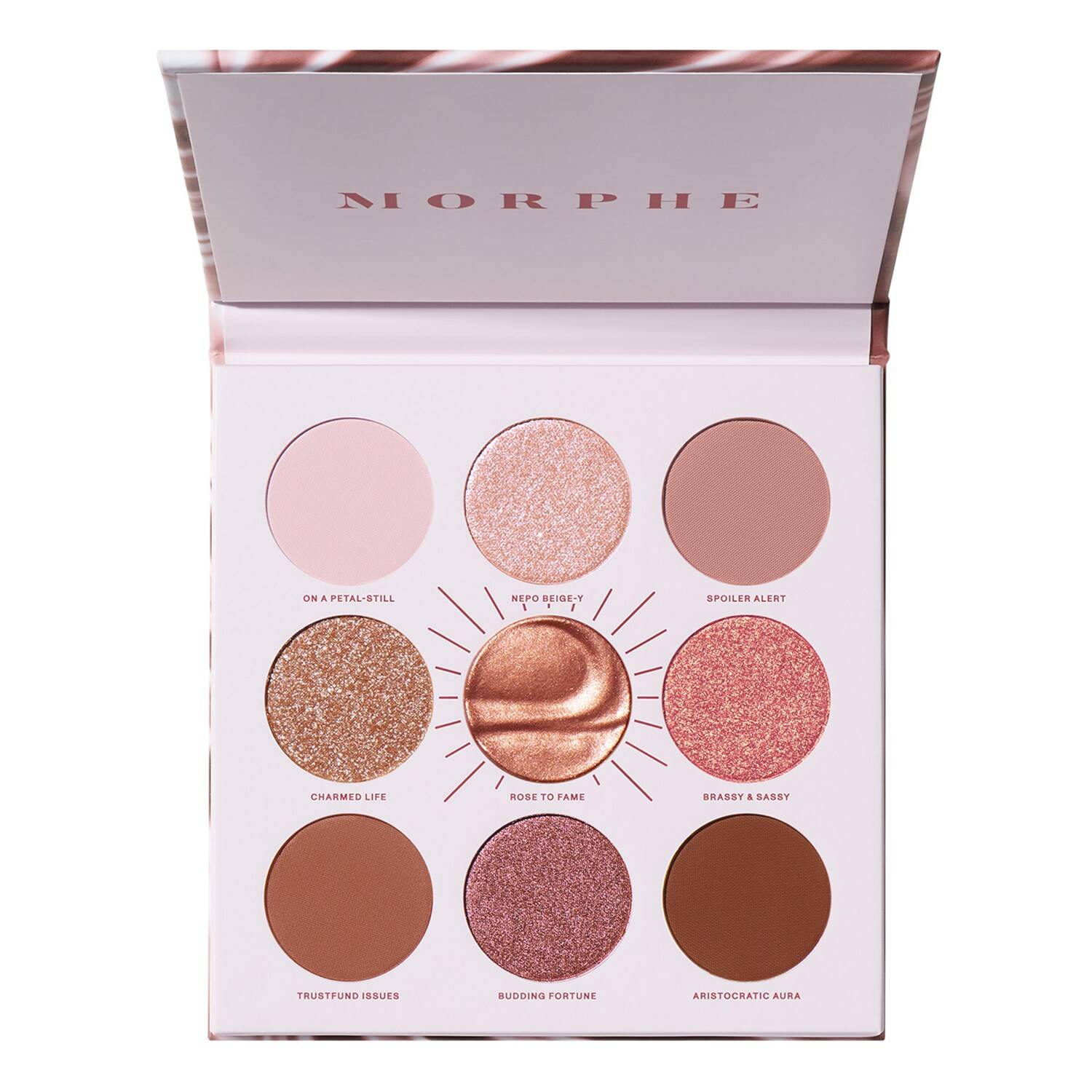 MORPHE 9 Pan Rose To Fame Artistry Palette 10.1g Rose To Fame