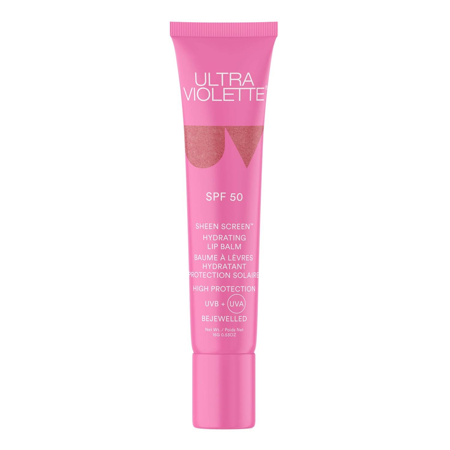 Ultra Violette Sheen Screen Spf 50 Last Bite - Hydrating Lip Balm 15G Bejewelled