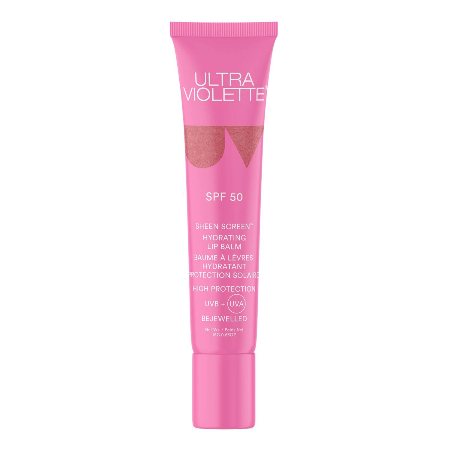 Ultra Violette Sheen Screen Spf 50 Last Bite - Hydrating Lip Balm 15G Bejewelled