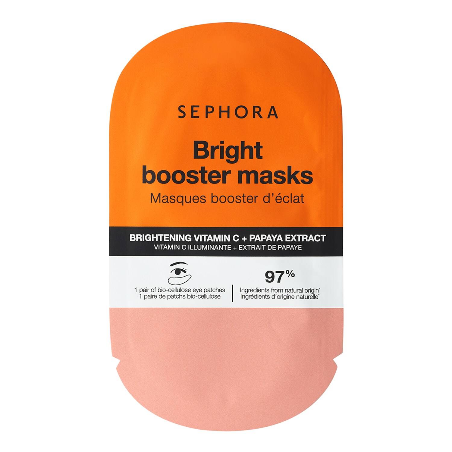 Sephora Collection Booster Eye Mask 360° Action Bright Booster Vitamin C + Papaya Extract