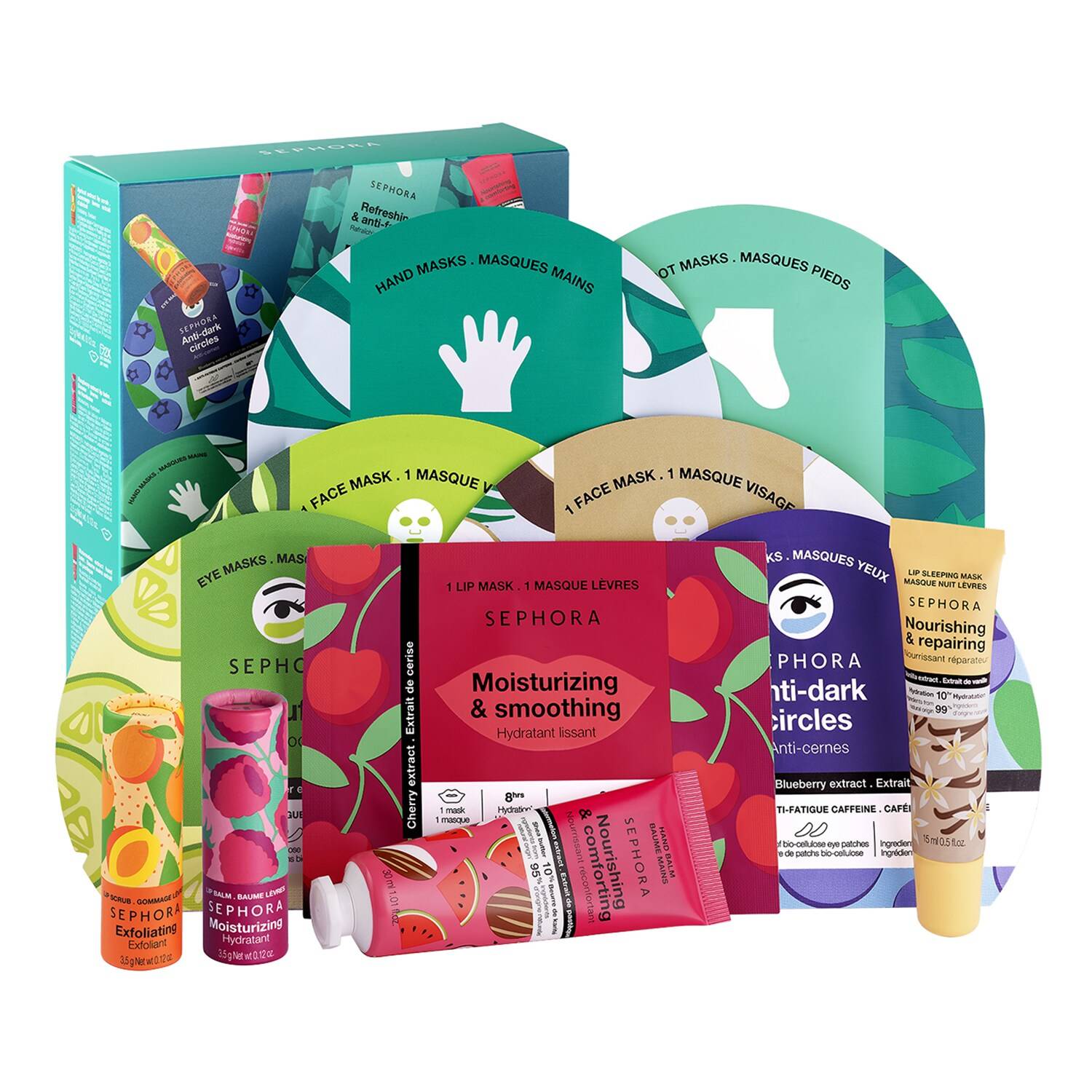Sephora Collection Colorful Skincare Discovery Kit 11 Skincare Products 11Pc