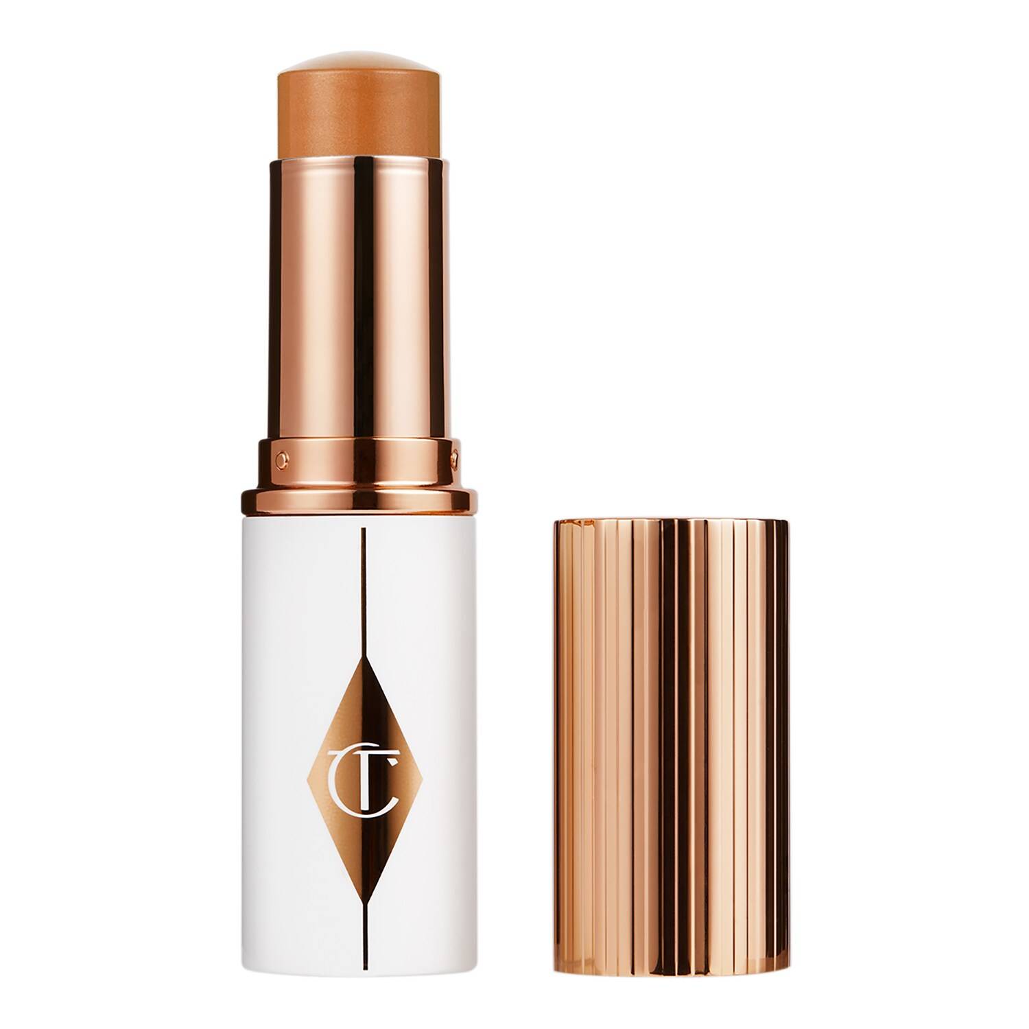 Charlotte Tilbury Unreal Skin Sheer Glow Tint - Hydrating Foundation Stick 10 Tan