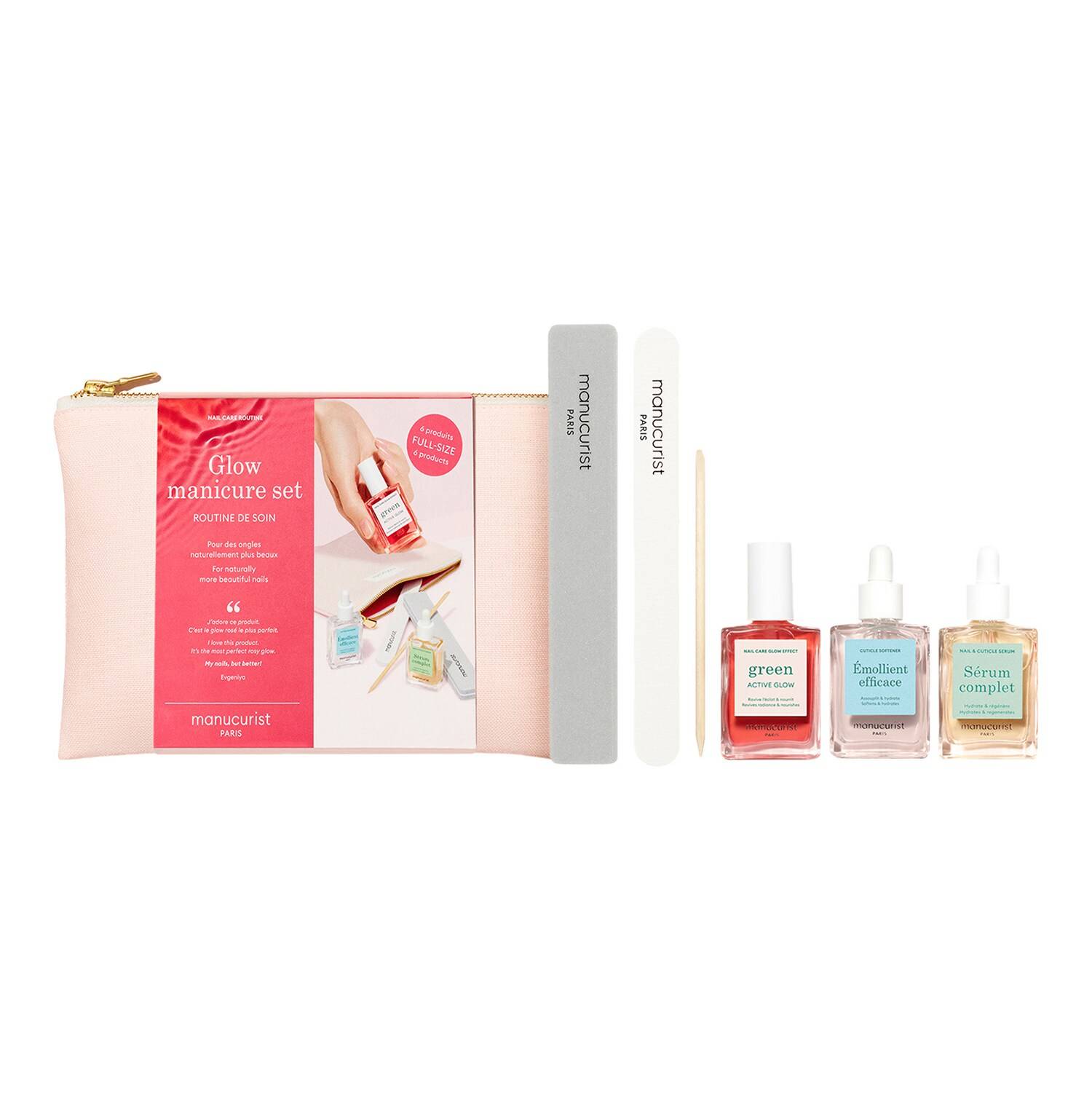 Manucurist Glow Manucure Set - Care Set 6 Products