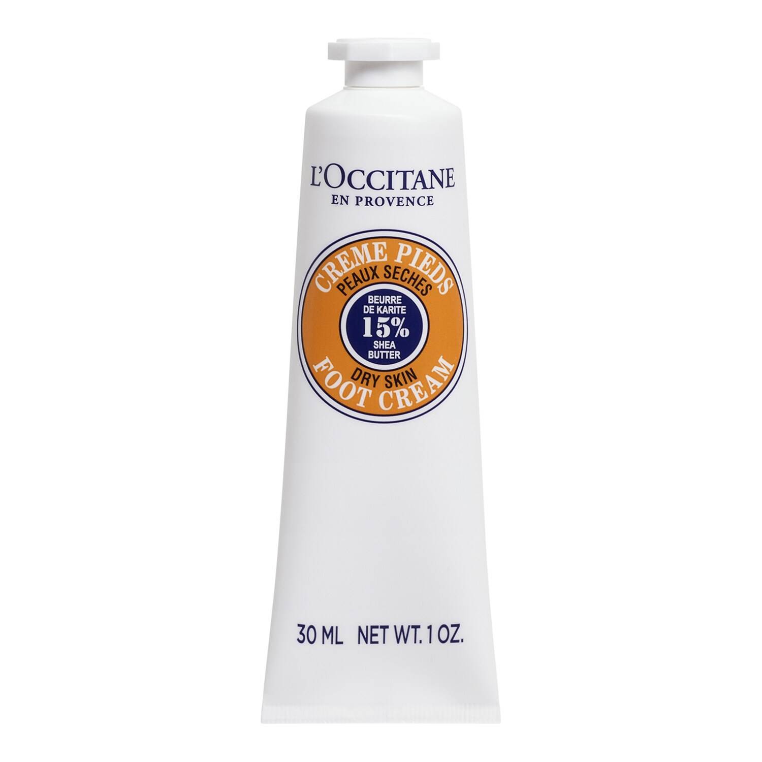 L'Occitane Travel Sized Shea Butter Foot Cream 30Ml