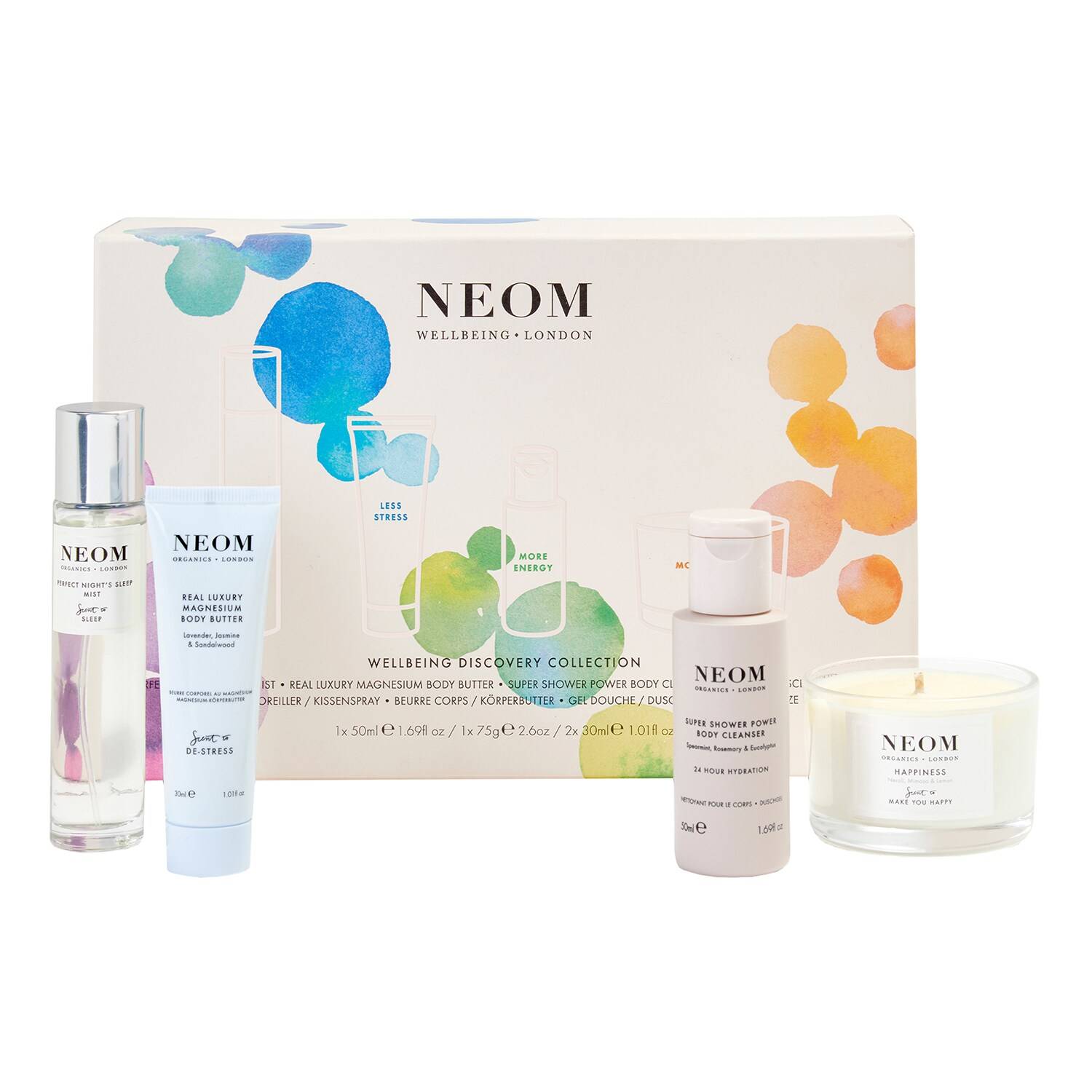 NEOM ORGANICS LONDON Wellbeing Discovery Collection Set