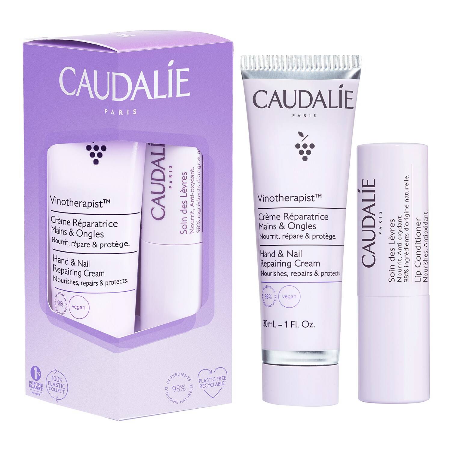 Caudalie Vinotherapist Hand & Lip Duo