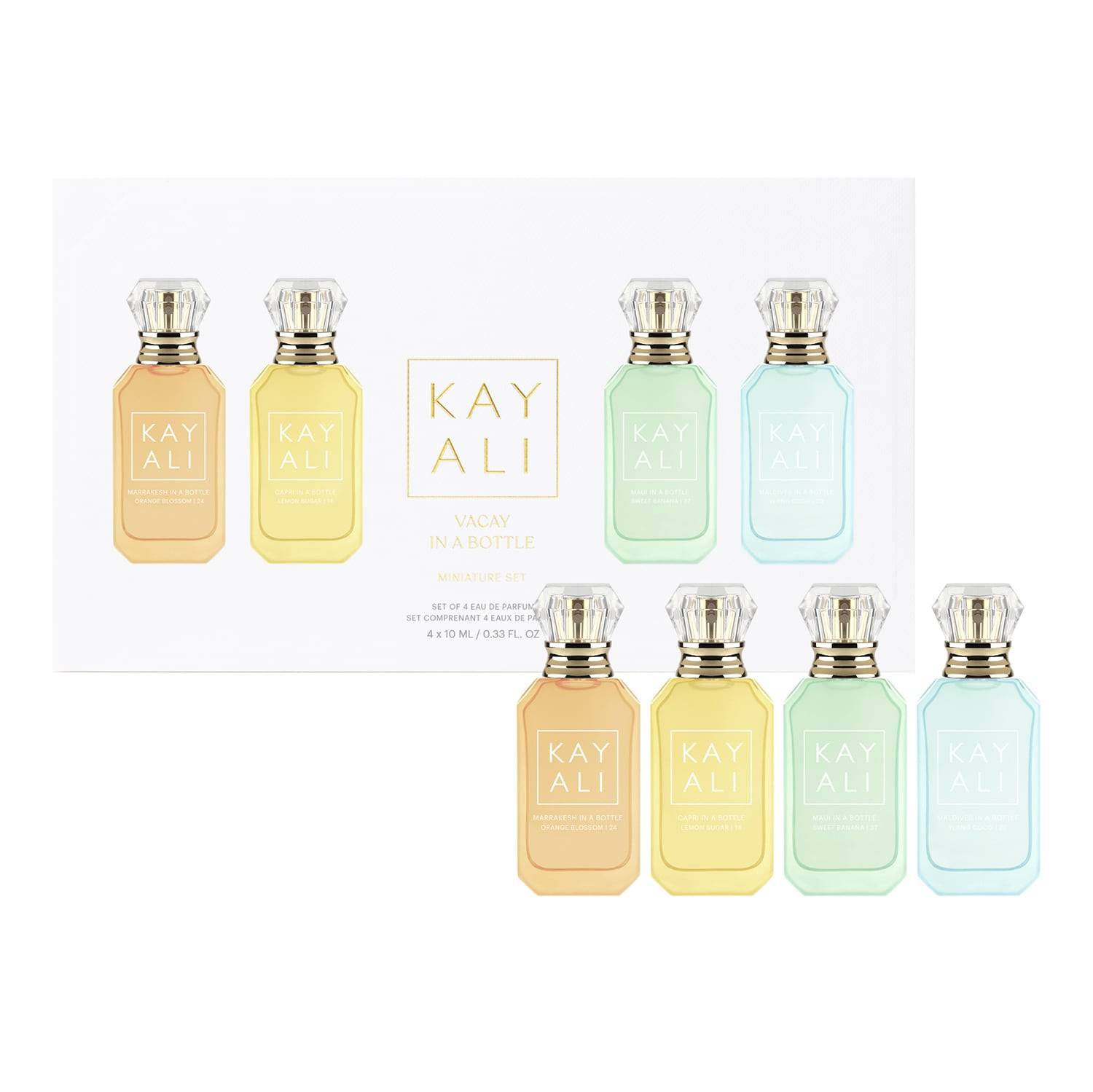 Kayali Vacay In A Bottle Eau De Parfum Miniature Set