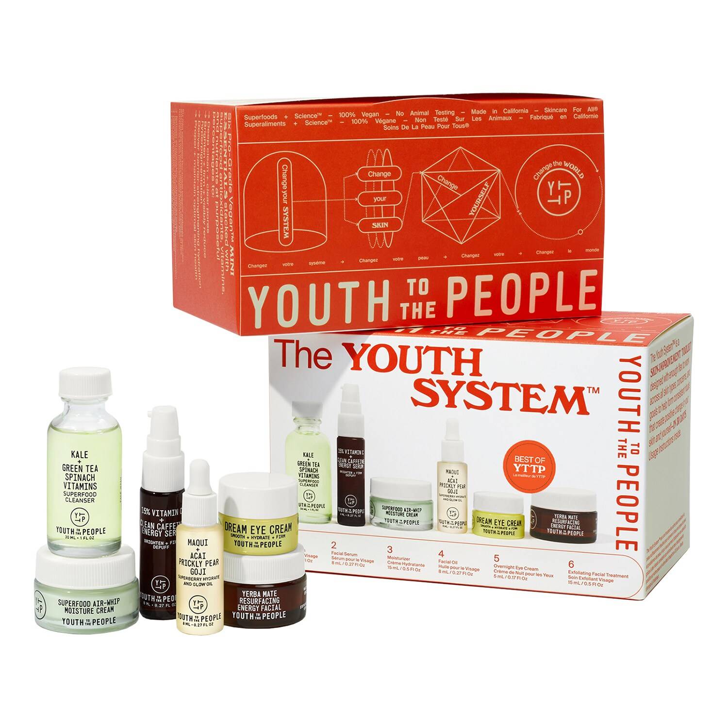 Youth To The People The Youth System 6 Piece Minis Kit