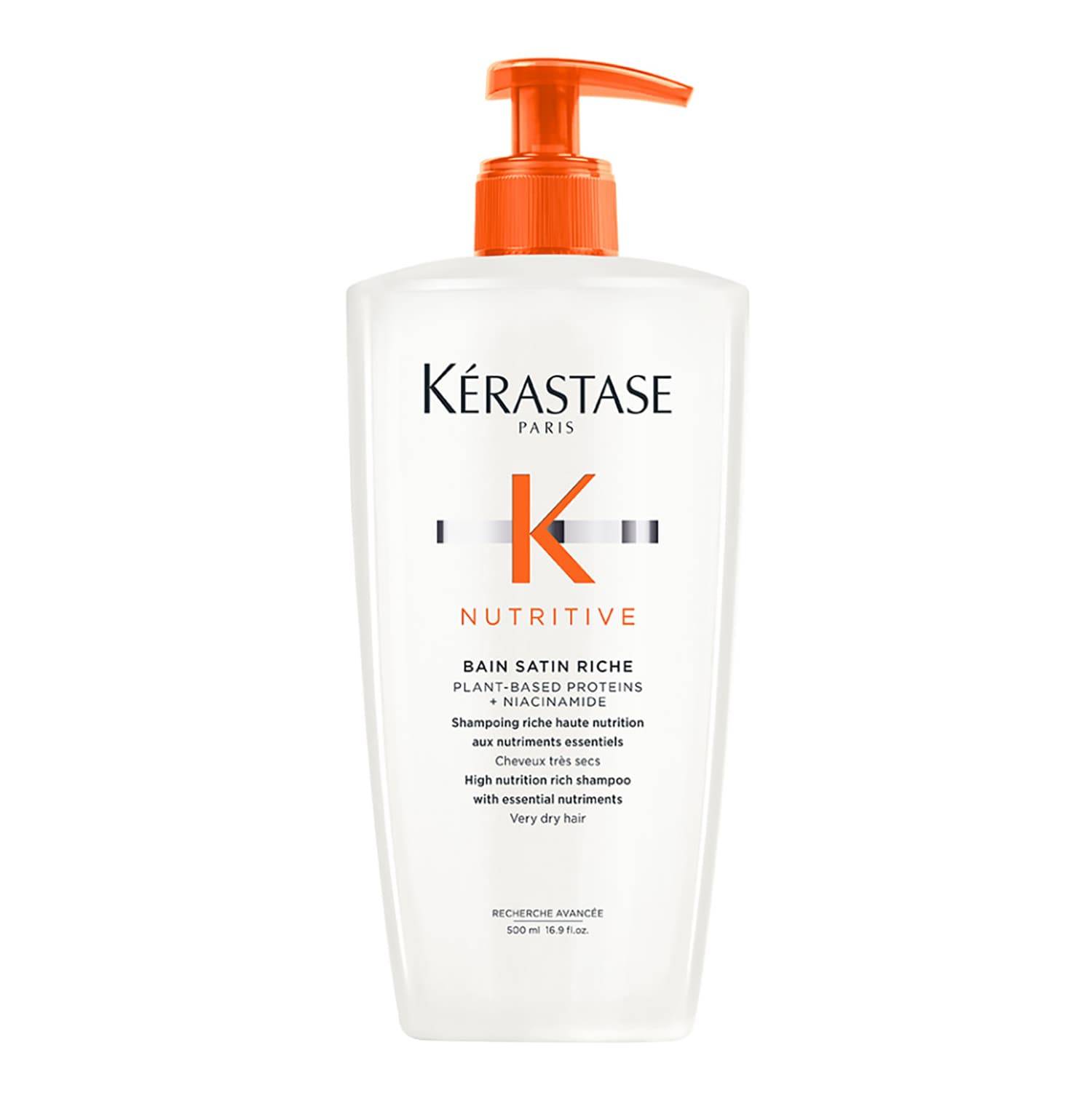 Kérastase Nutritive Bain Satin Riche High Nutrition Rich Shampoo 500Ml