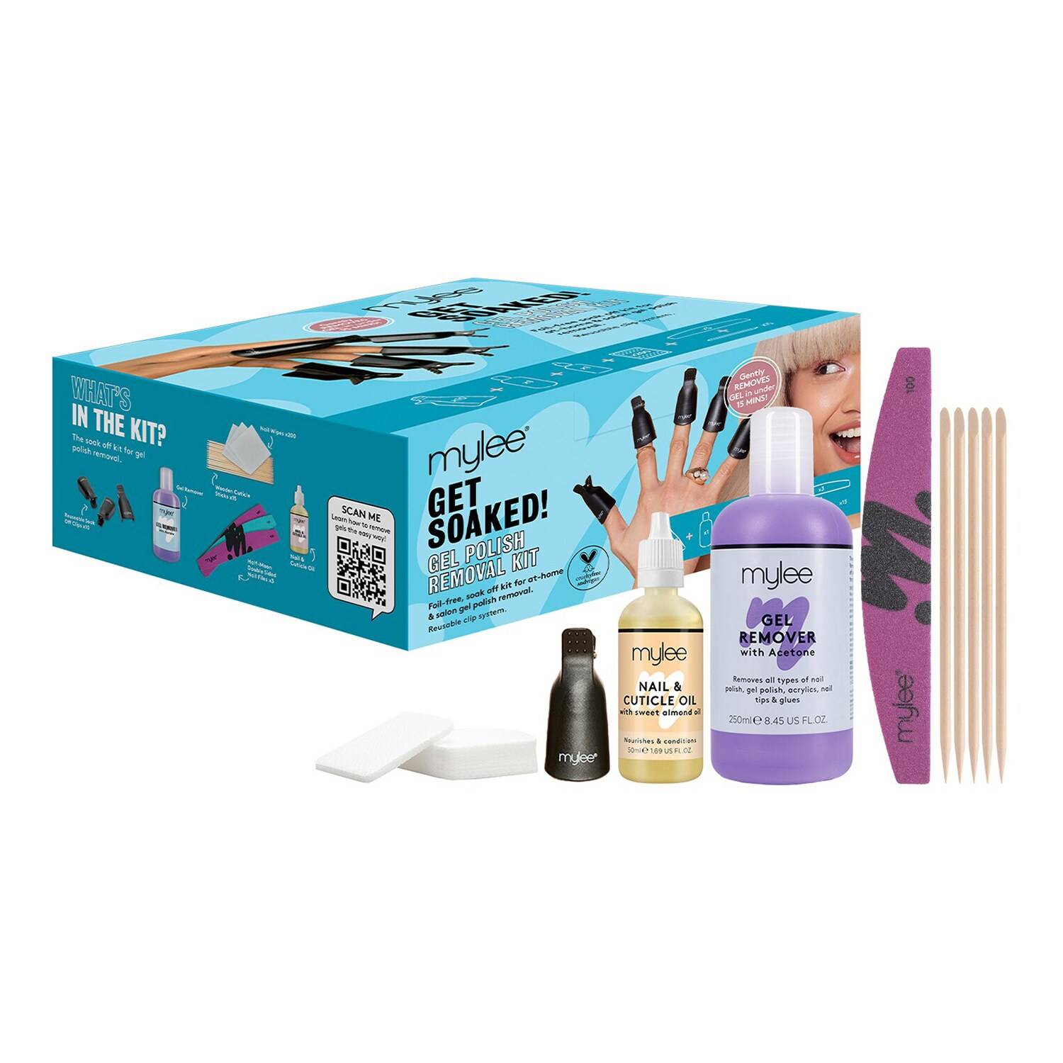 Mylee Get Soaked! Gel Polish Remover Kit