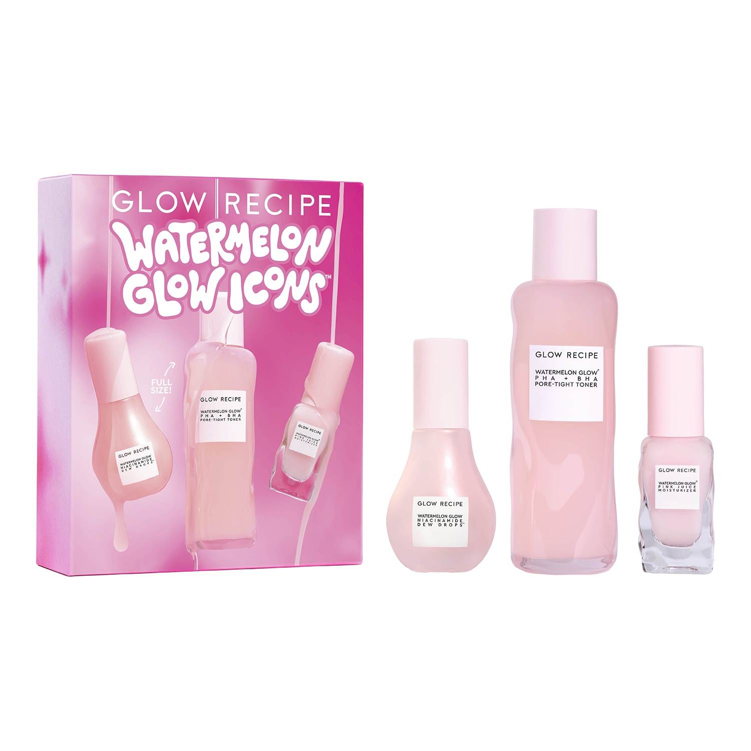 Glow Recipe Watermelon Glow Icons Set