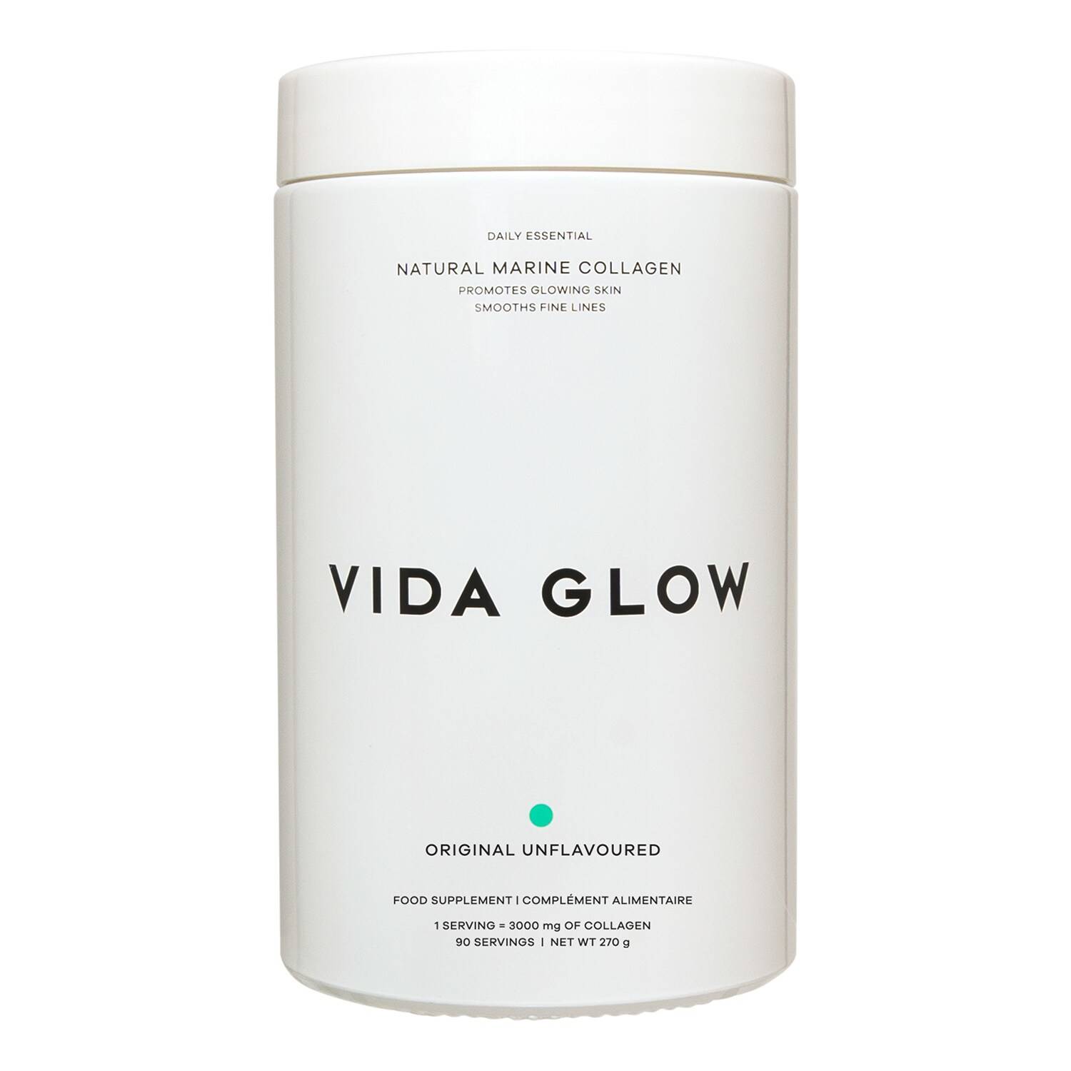 Vida Glow Natural Marine Collagen Caddy 270G