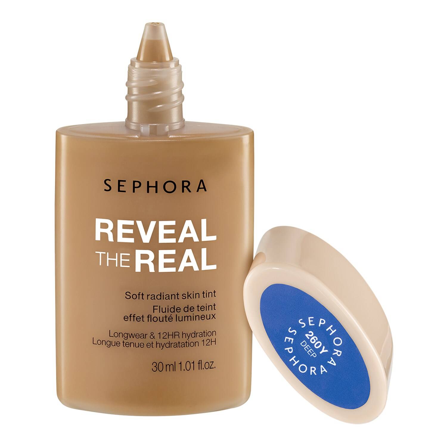 Sephora Collection Reveal The Real Soft Radiant Skin Tint 30Ml 260Y Deep