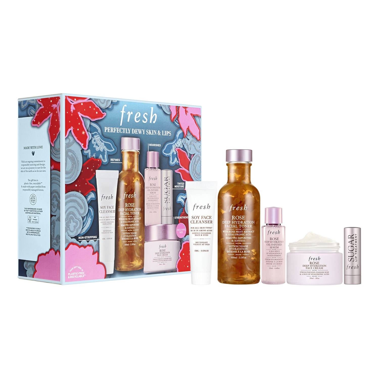 Fresh Perfectly Dewy Skin & Lips Set