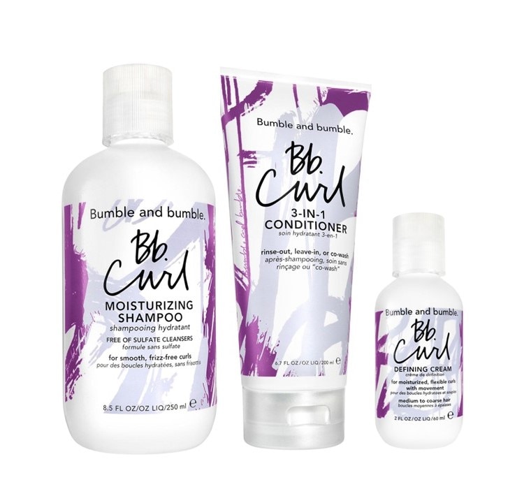 Bumble And Bumble Curl Defining Shampoo, Conditioner & Cream Trio