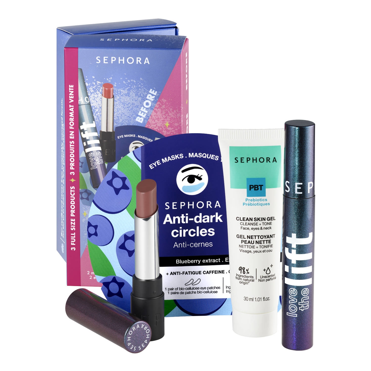 Sephora Collection Moving Lights Before / After Party Set