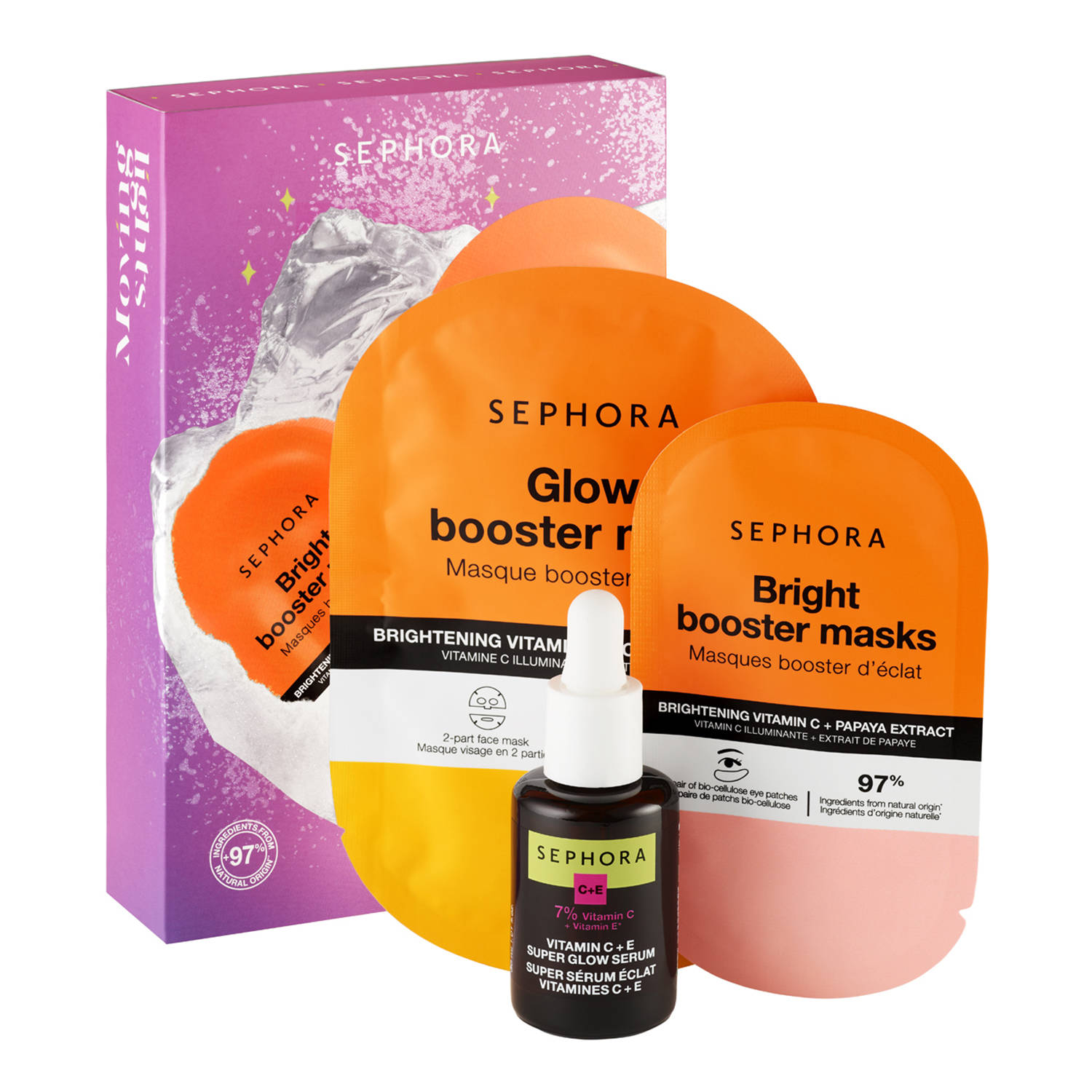 Sephora Collection Moving Lights Vitamin C 2 Pairs + 30 Ml